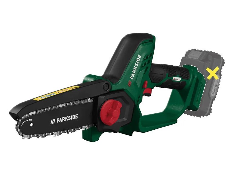 PARKSIDE® Mini-tronçonneuse à bois sans fil PGHSA 20-Li B1. 20 V