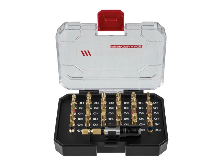 PARKSIDE PERFORMANCE® Jeu d'embouts Torsion ou Jeu d'embouts et de douilles Torsion PBSP 2 D4