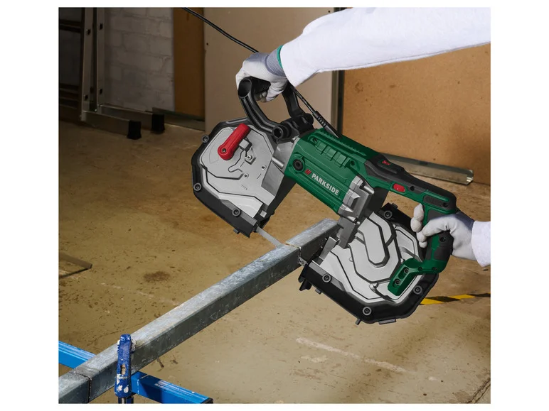 PARKSIDE® Scie à ruban pour métaux PMB 1100 B2. 1100 W