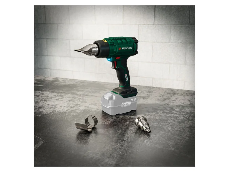 PARKSIDE® Pistolet à air chaud sans fil PHLGA 20-Li C2. 20 V