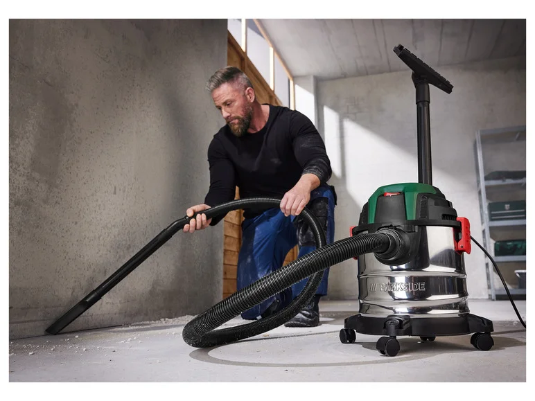 PARKSIDE Aspirateur eau et poussière PWD 12 B1. 1 200 W