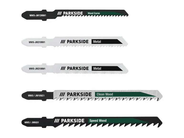 PARKSIDE® Jeu de lames de scie sauteuse ou Jeu de lames de scie sabre