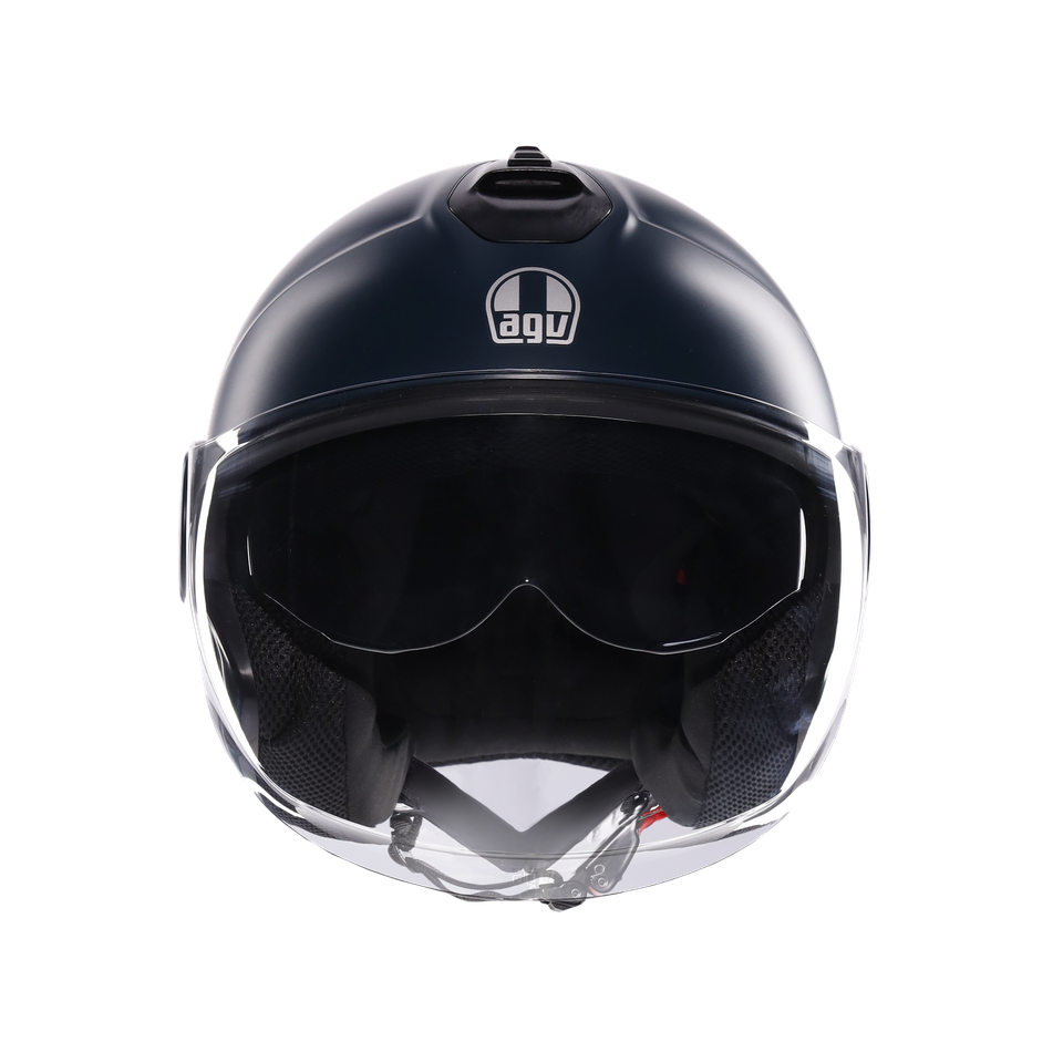 ETERES MONO MATT OTTANIO - MOTORBIKE OPEN FACE HELMET E2206