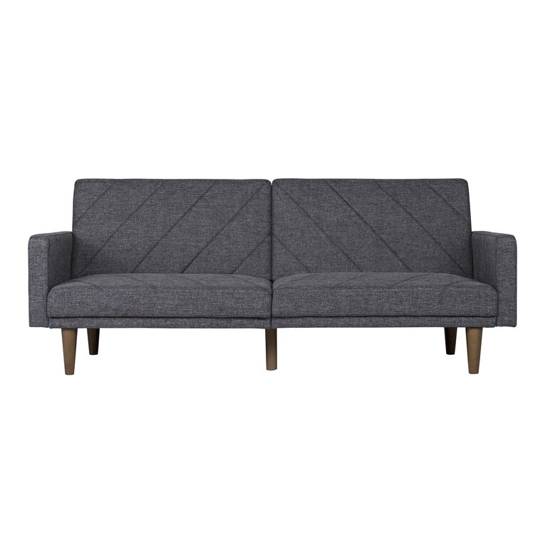 Adria Twin 78.5” Wide Split Back Convertible Sofa