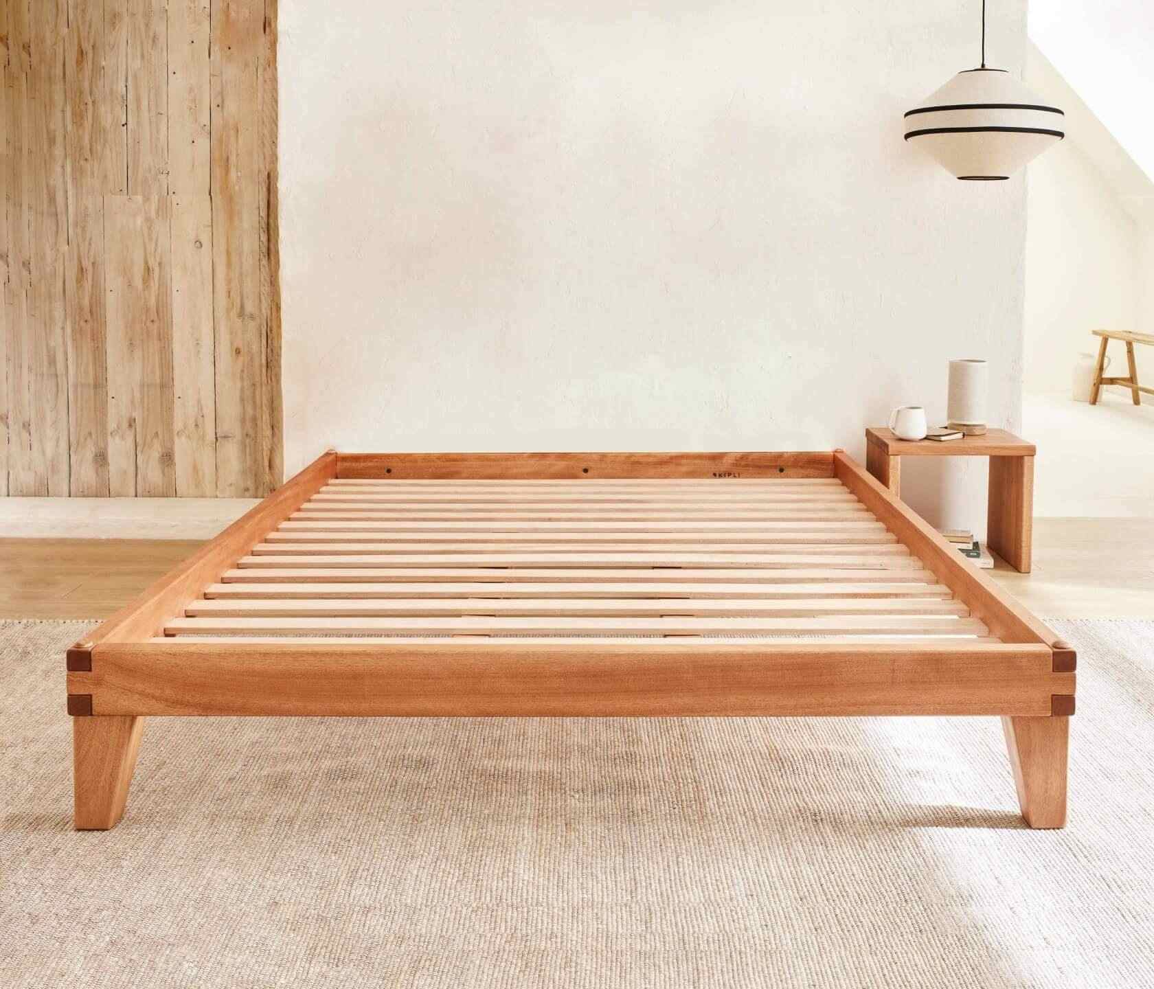 LUCA solid wood bed base
