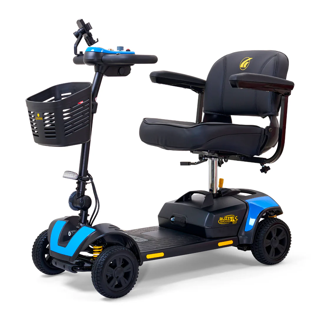 Golden Tech Buzzaround XLSHD 4-Wheel Portable Scooter with Suspension