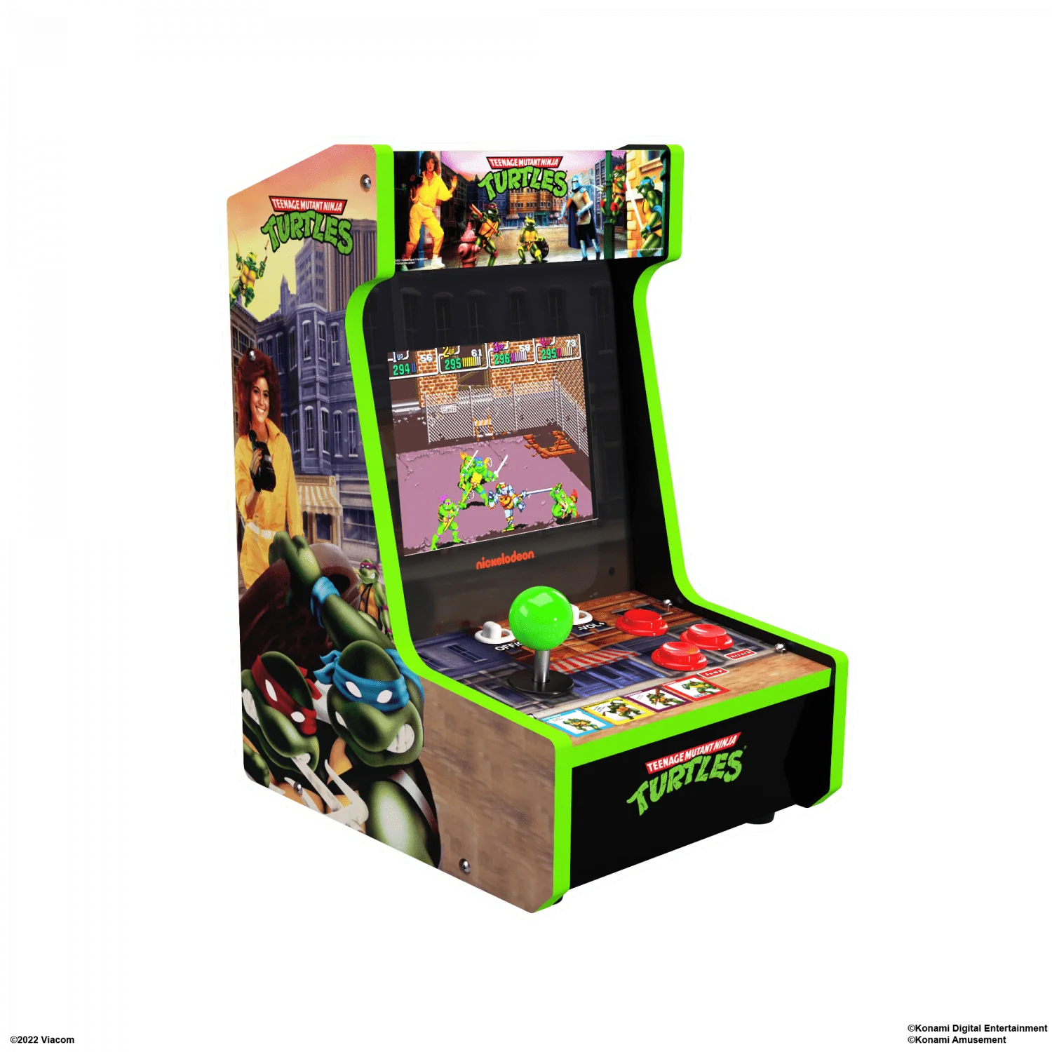 ARCADE 1 UP TEENAGE MUTANT NINJA TURTLES COUNTERCADE