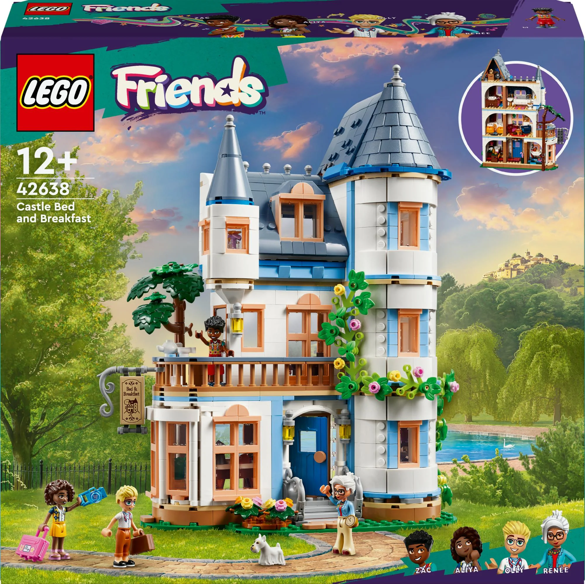 LEGO 42638 Friends Castle with Holiday Accommodation
