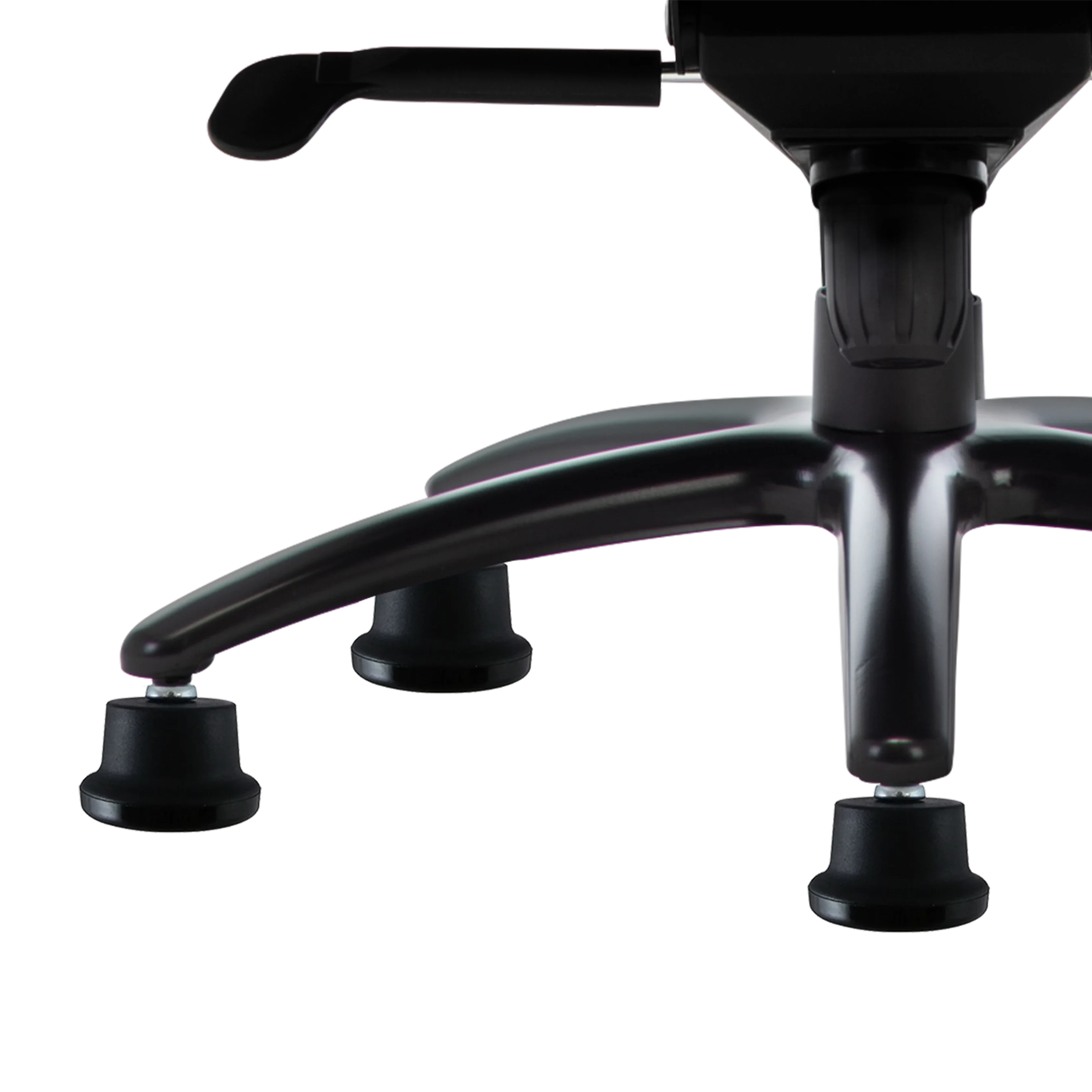 L33T - Anti-Glides til Gaming Stol - 5 stk inkl Felt Puder