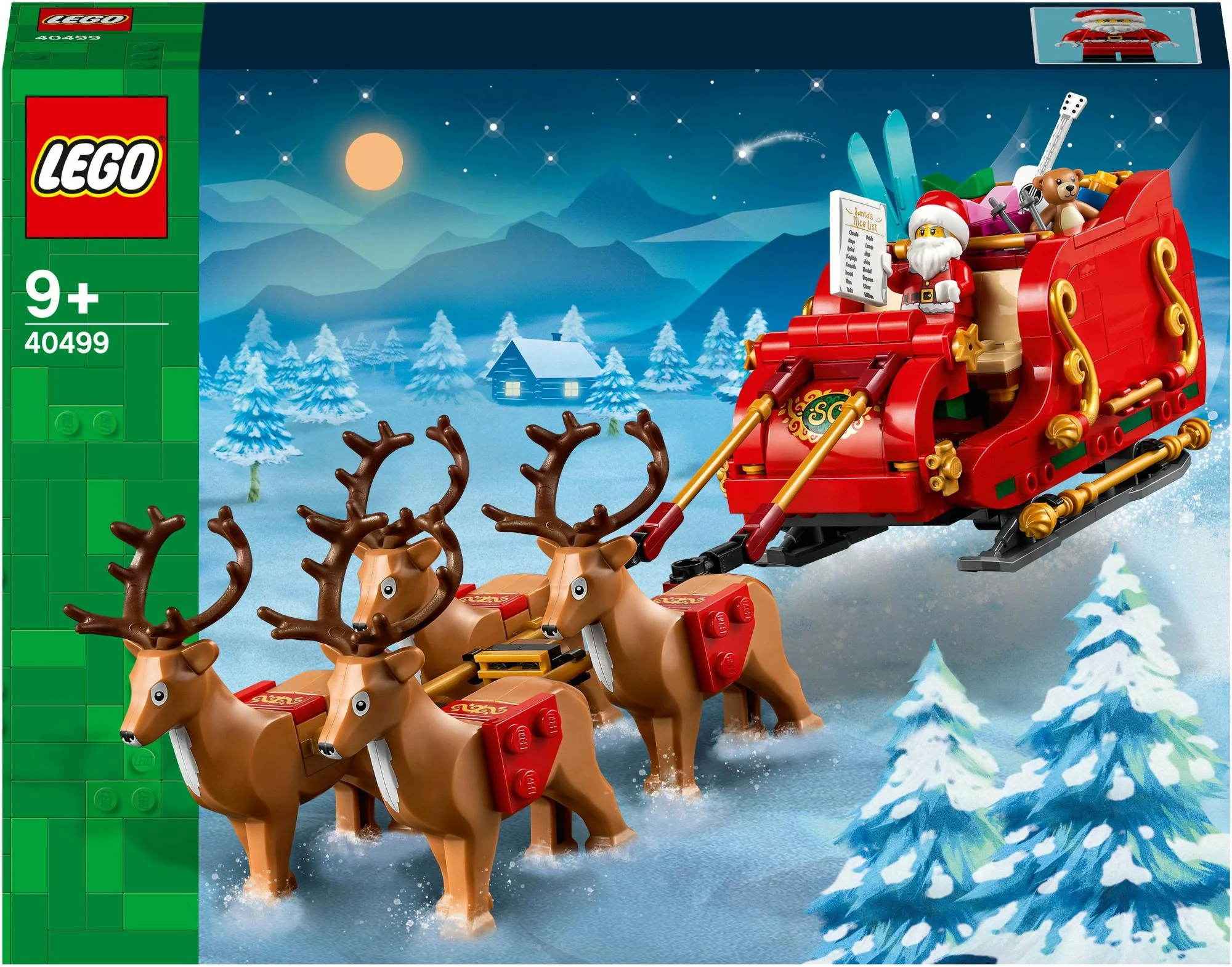 LEGO 40499 Iconic Santa's Sleigh