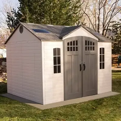 LIFETIME 10 FT. X 8 FT. OUTDOOR STORAGE SHED