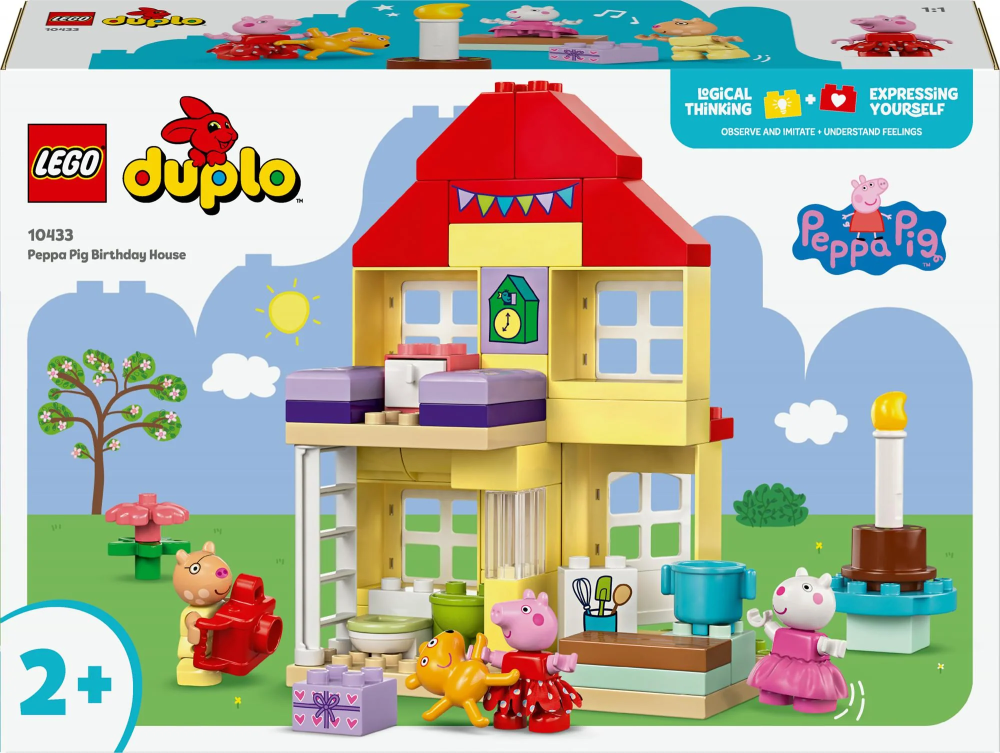 LEGO 10433 DUPLO Peppa's Birthday House