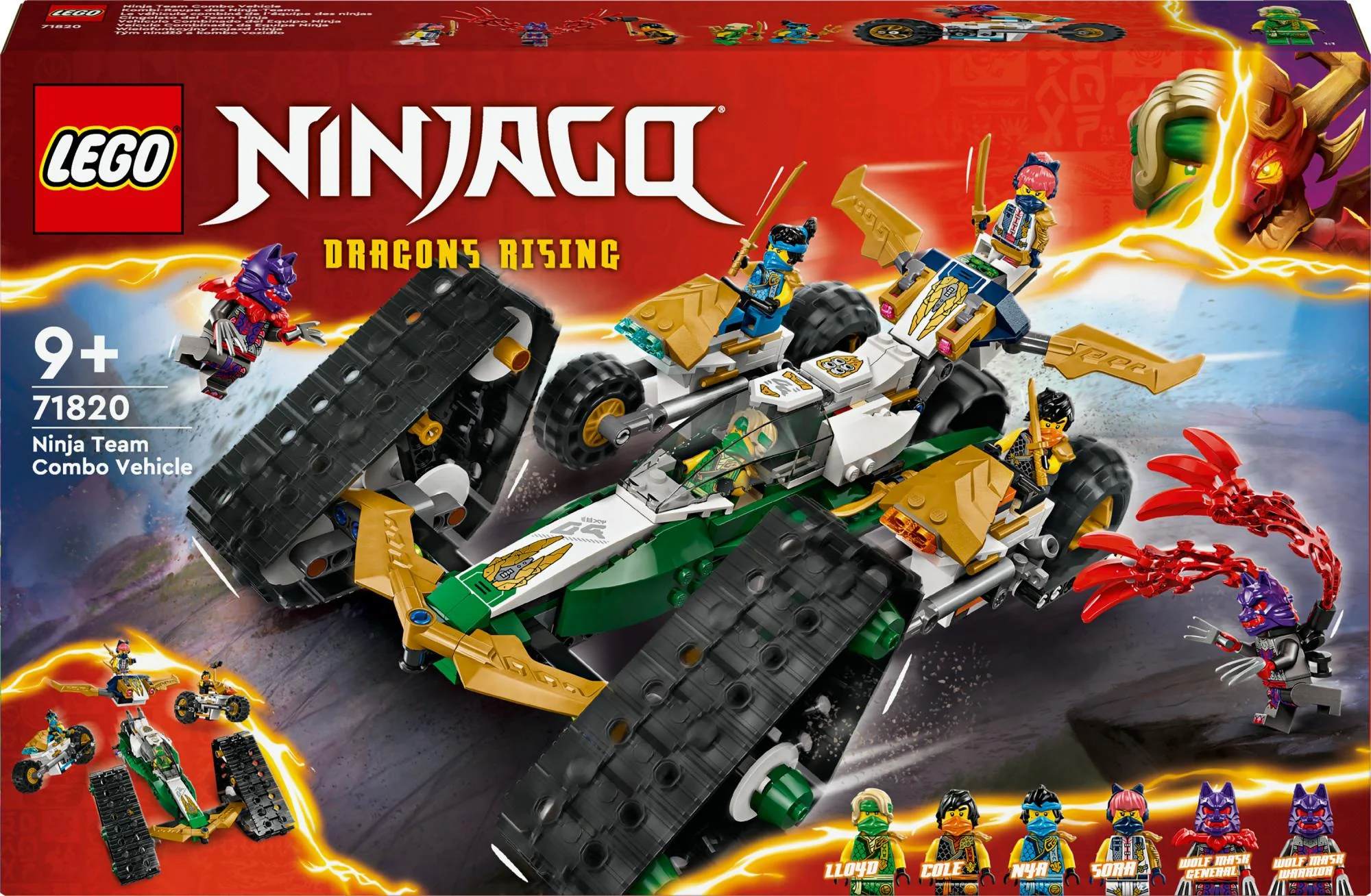 LEGO 71820 Ninjago Ninja Team Combi Crawler