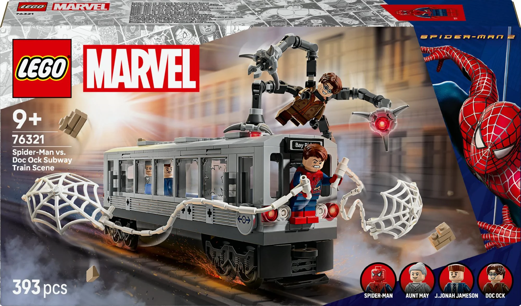 LEGO - Super Heroes - Spider-Man vs. Doc Ock: Subway Train Scene (76321)