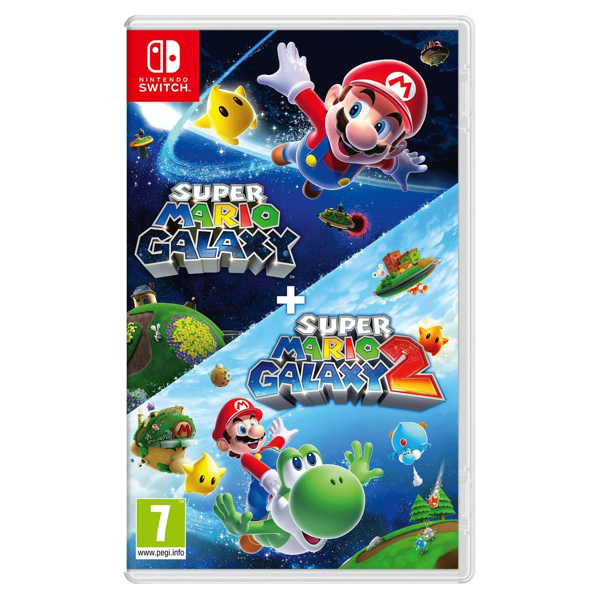 Super Mario Galaxy and Super Mario Galaxy 2