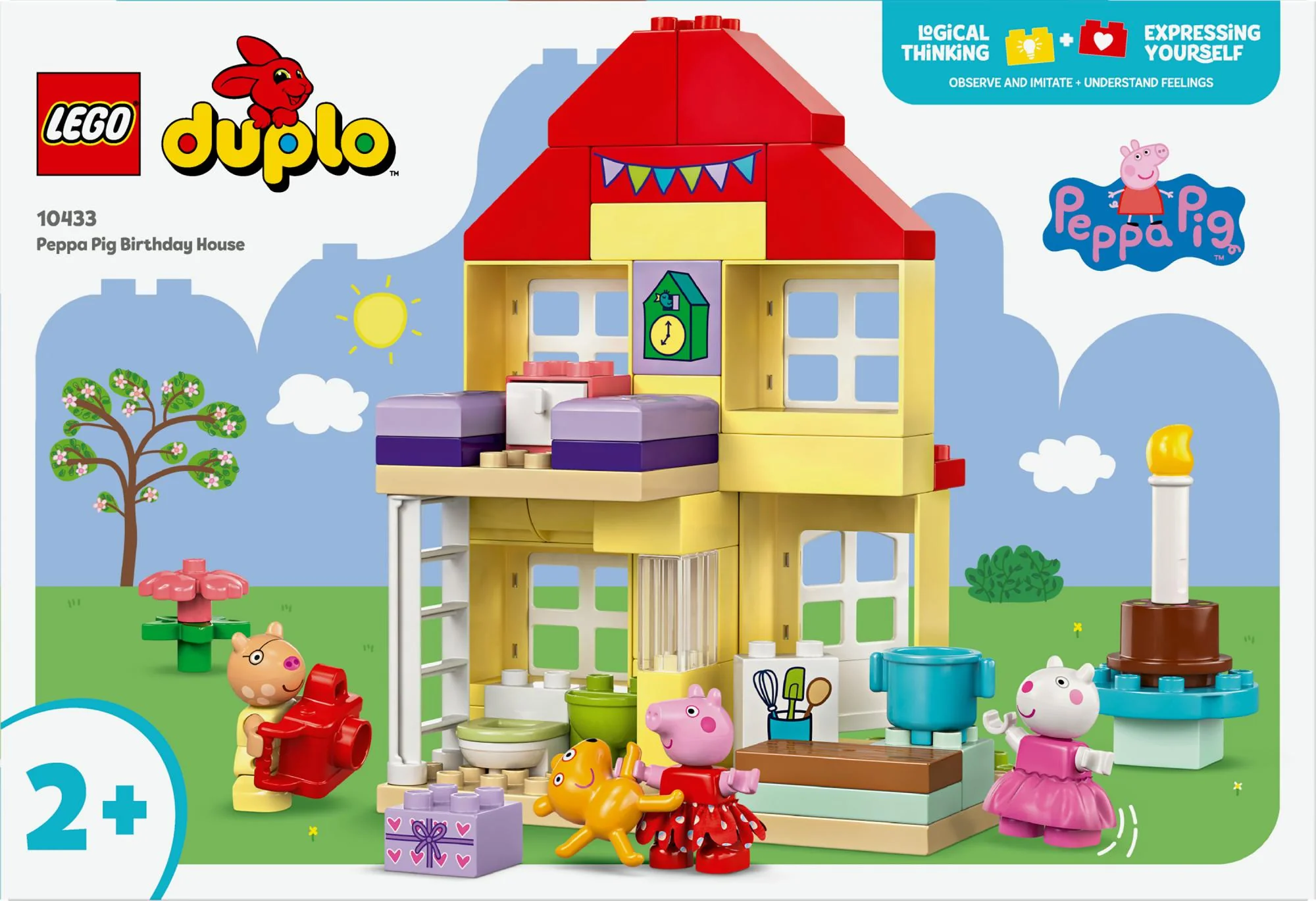LEGO 10433 DUPLO Peppa's Birthday House