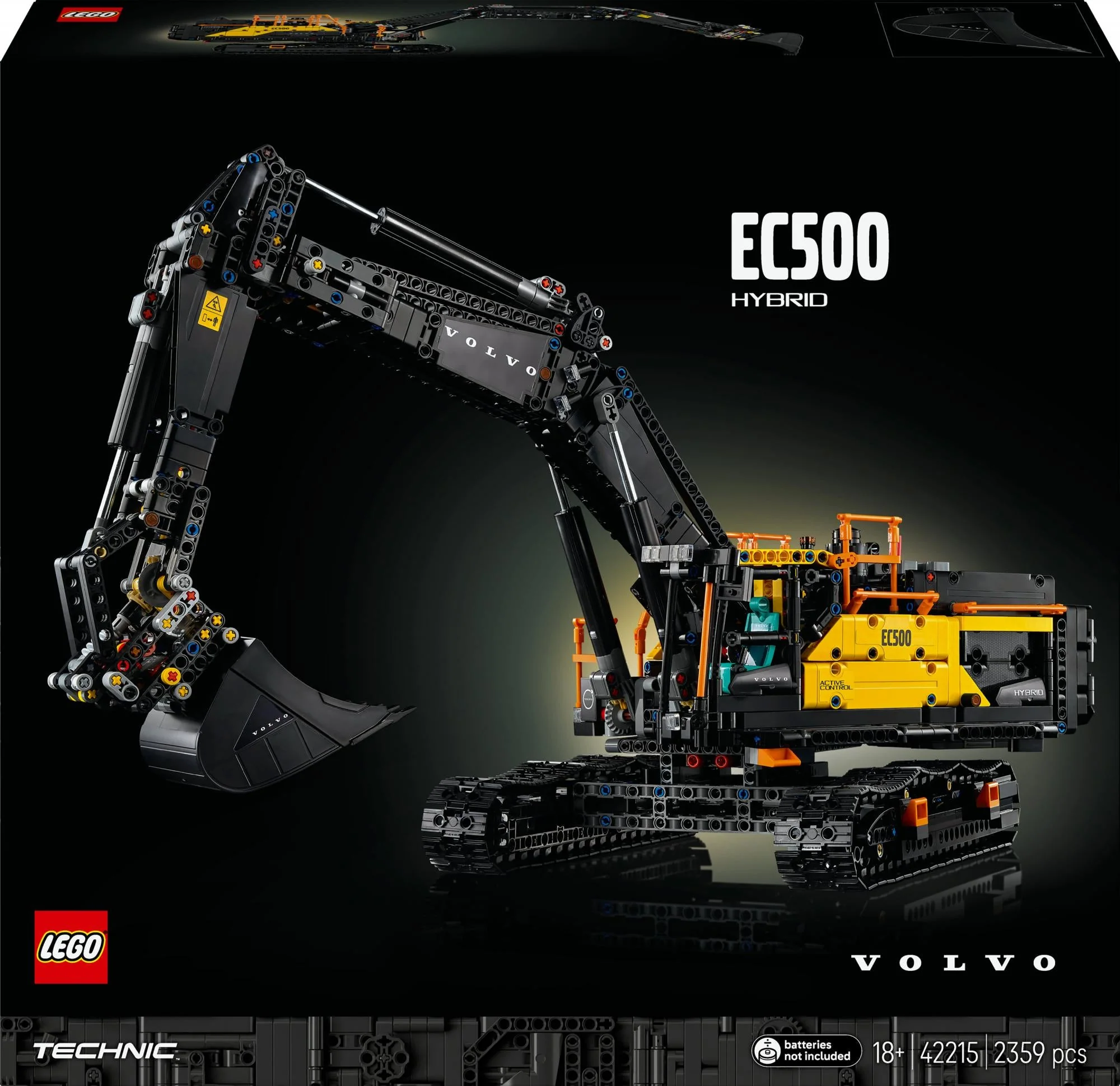 LEGO Technic – Volvo EC500 Hybrid Gravemaskine