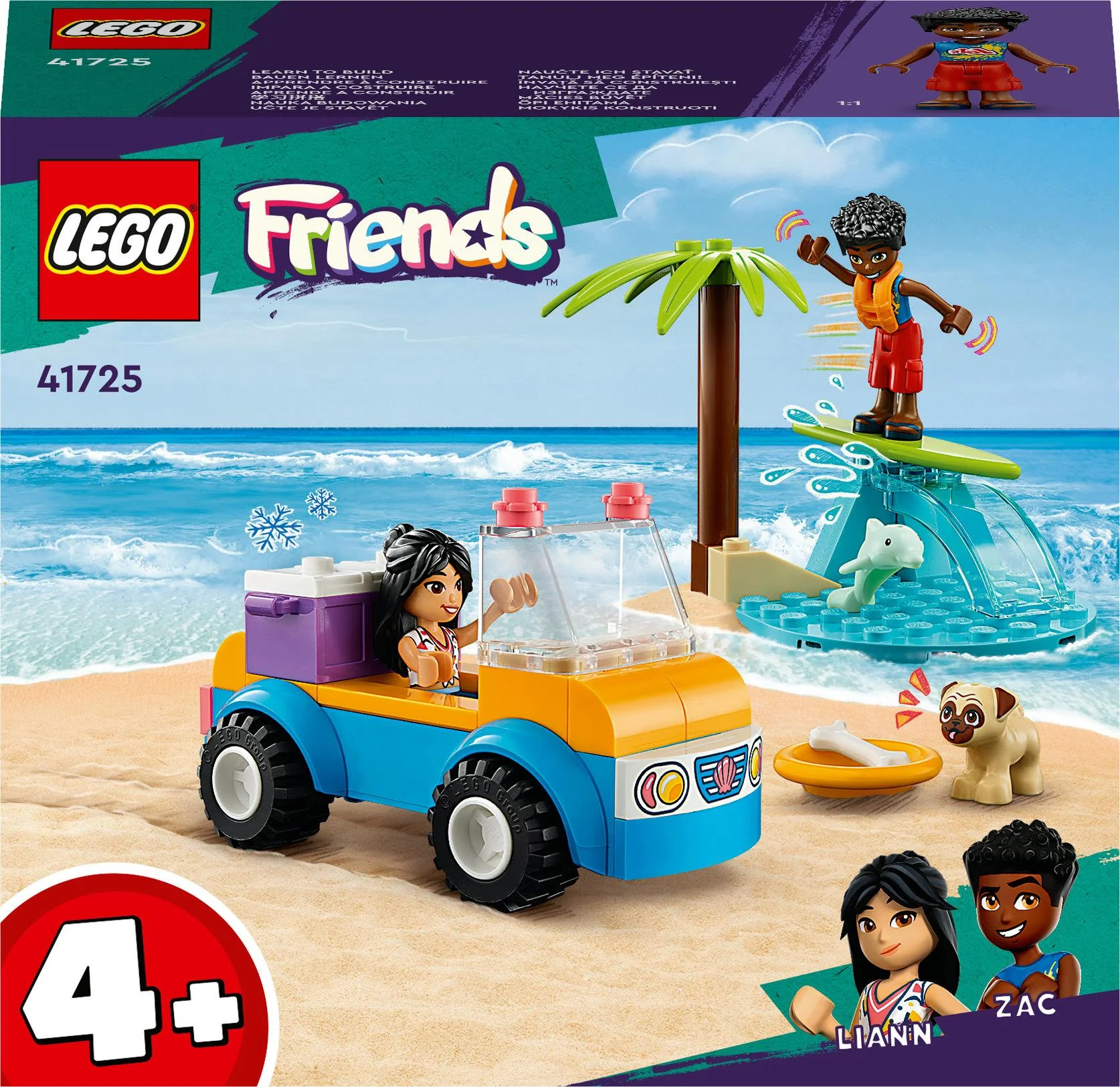 LEGO 41725 Friends Beach Buggy Fun