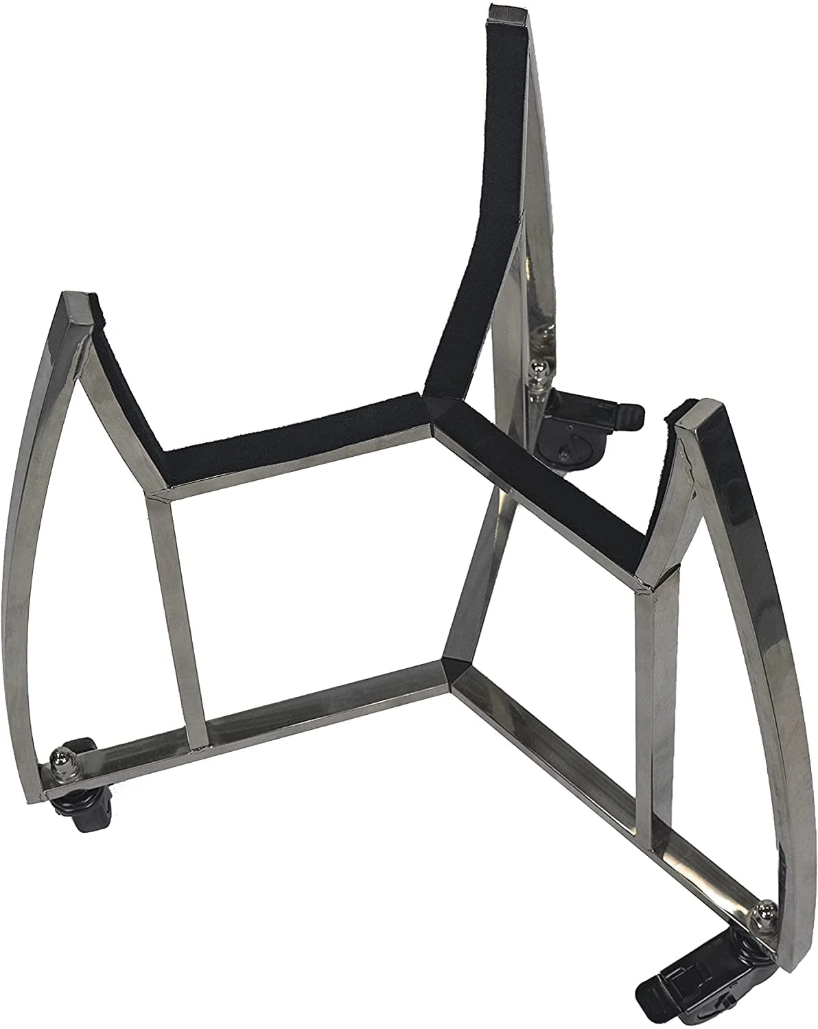 VESSILS Rolling Cart for BBQ Grill – Stainless Steel Egg Holder Compatible with 15 Inch Kamado Grill – Premium Grill Cart for Increased Mobility and Portability – Ideal for Outdoor Cooking