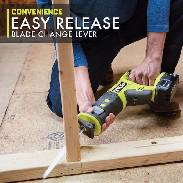 ONE+ 18V Cordless 6-Tool Combo Kit with 1.5 Ah Battery, 4.0 Ah Battery, Charger, and LINK Rolling Tool Box