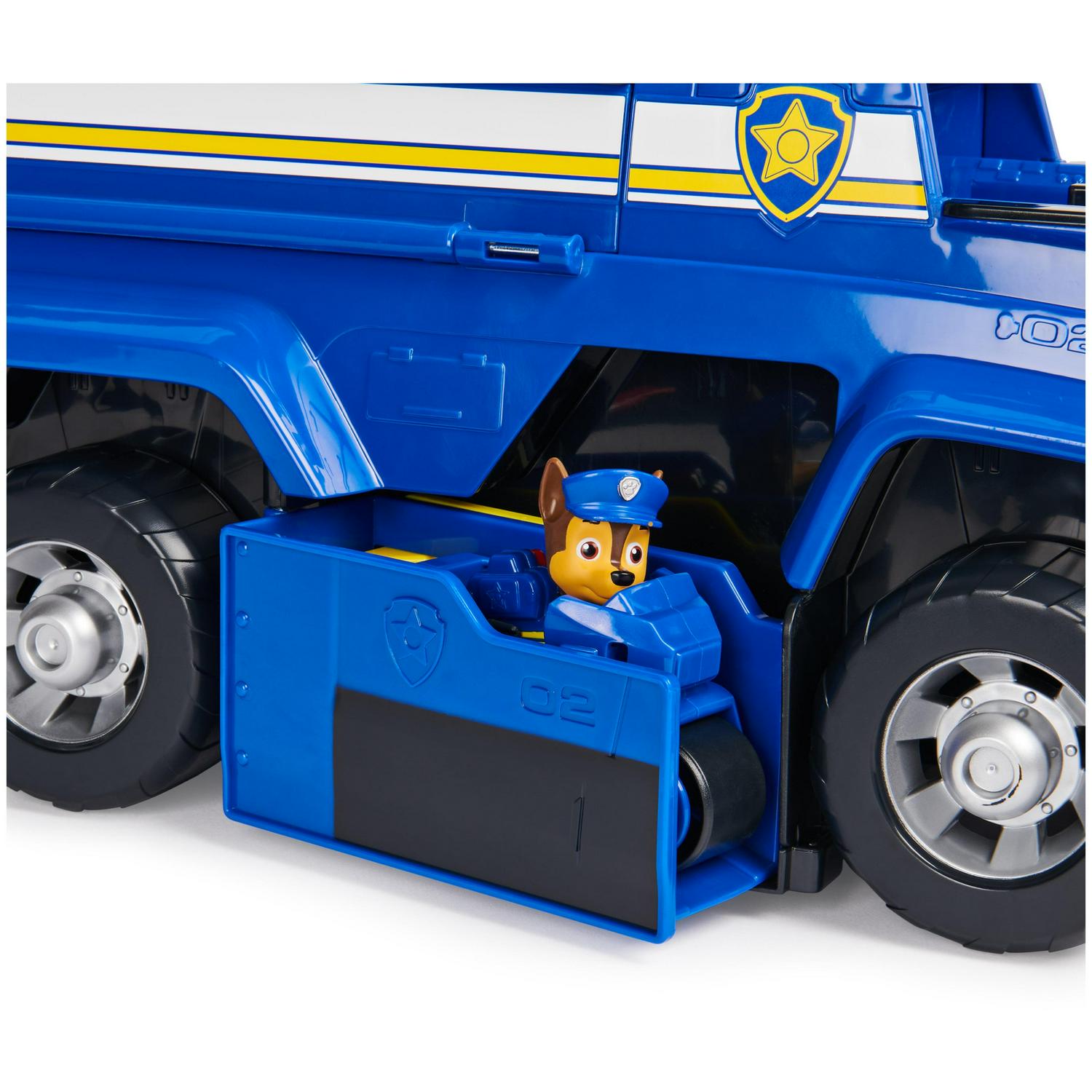PAW Patrol. Chase's 5-in-1 Ultimate Cruiser with Lights and Sounds. for Kids Aged 3 and up