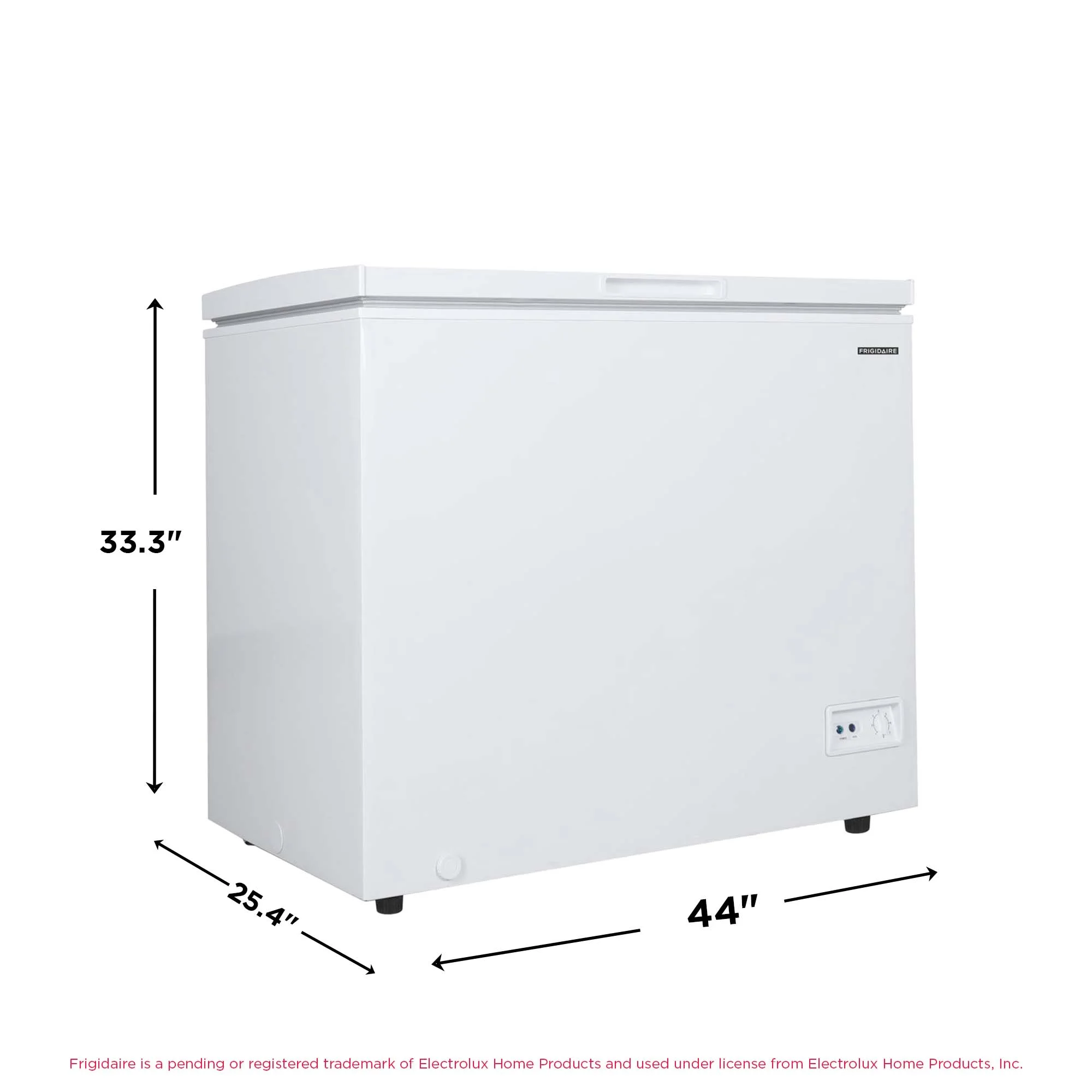 Frigidaire 10.3 Cu. ft. Chest Freezer, Garage Ready, EFRF1005, White