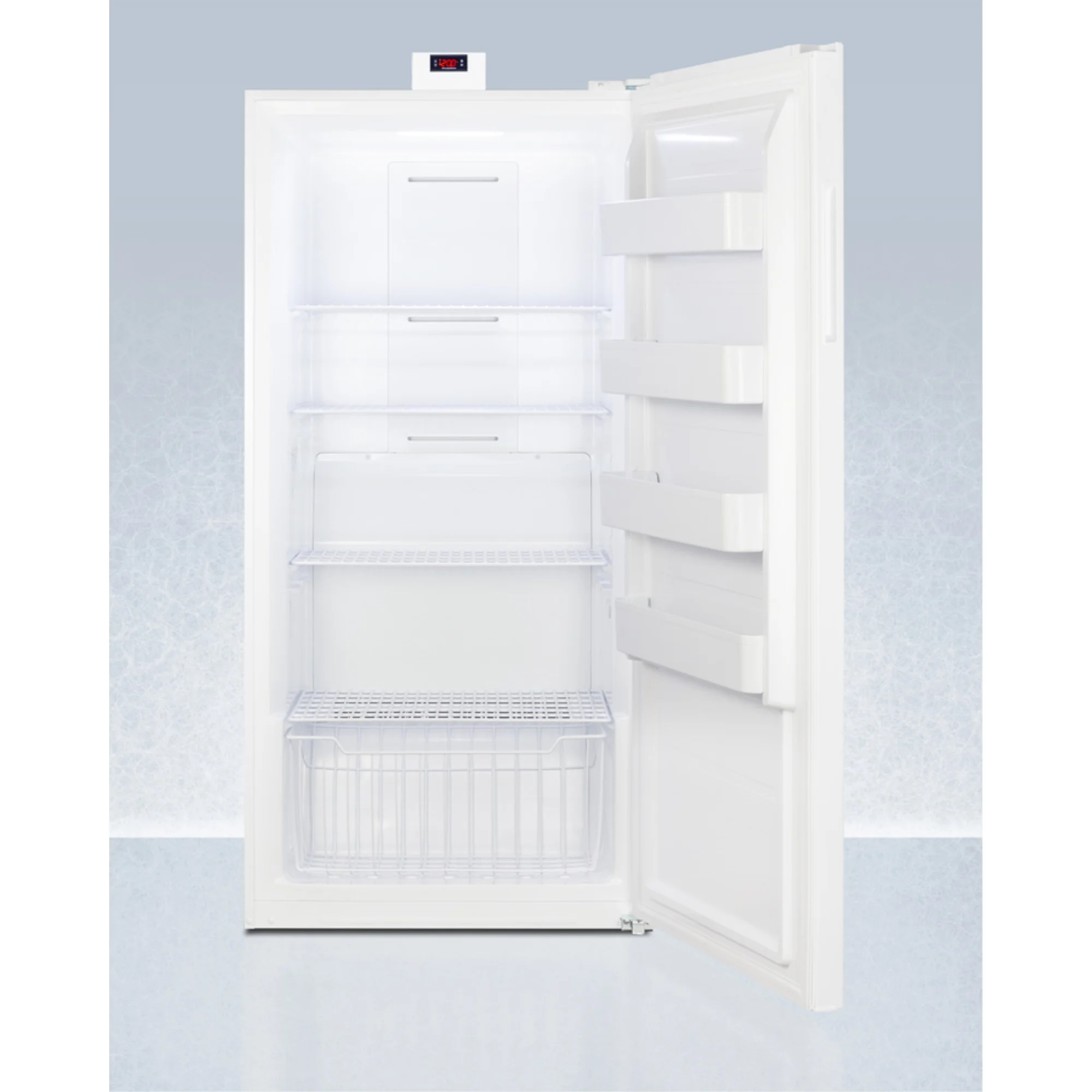 Upright 22 cu.ft. all-freezer in white