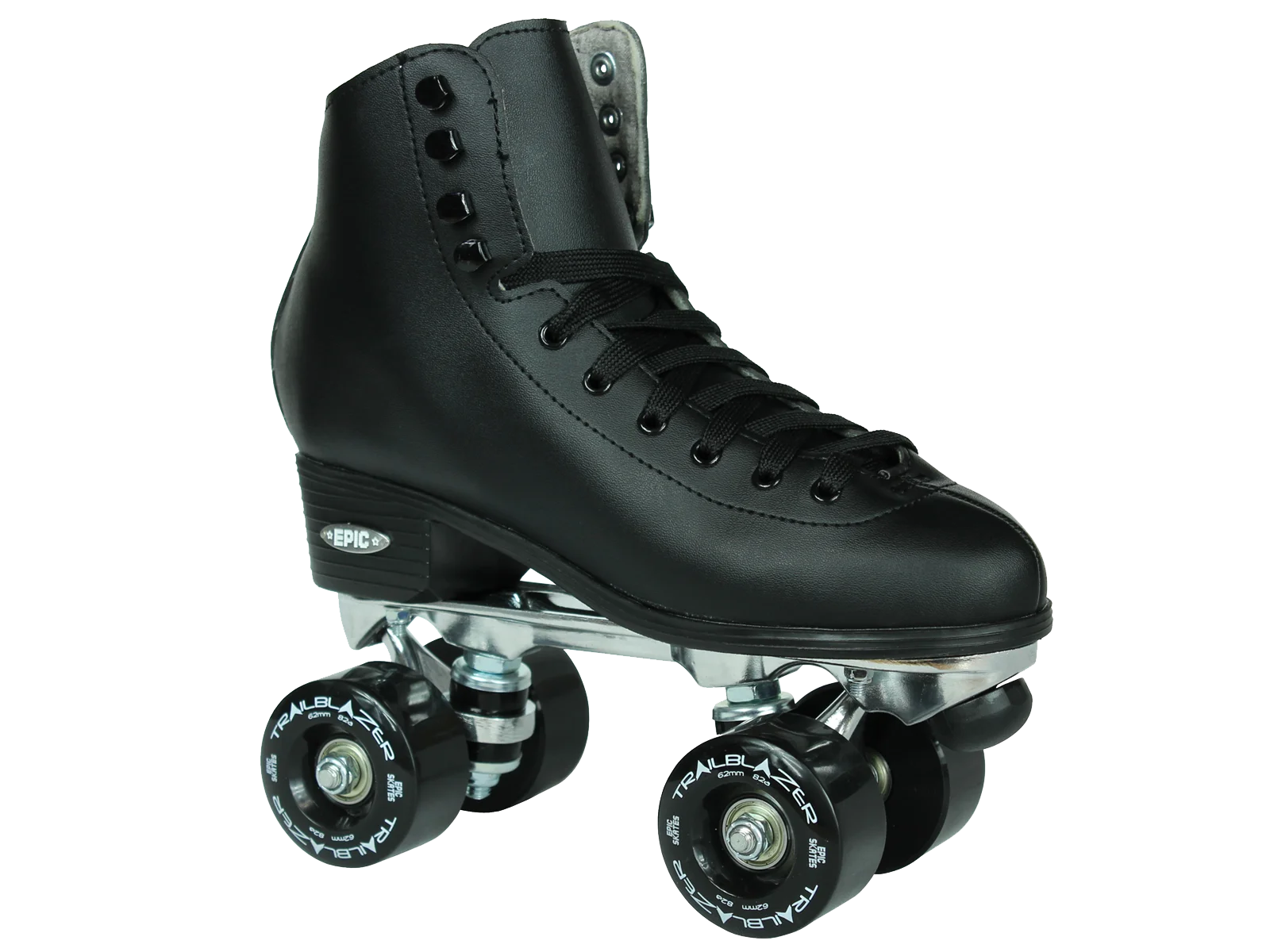 Epic Classic Black Quad Roller Skates