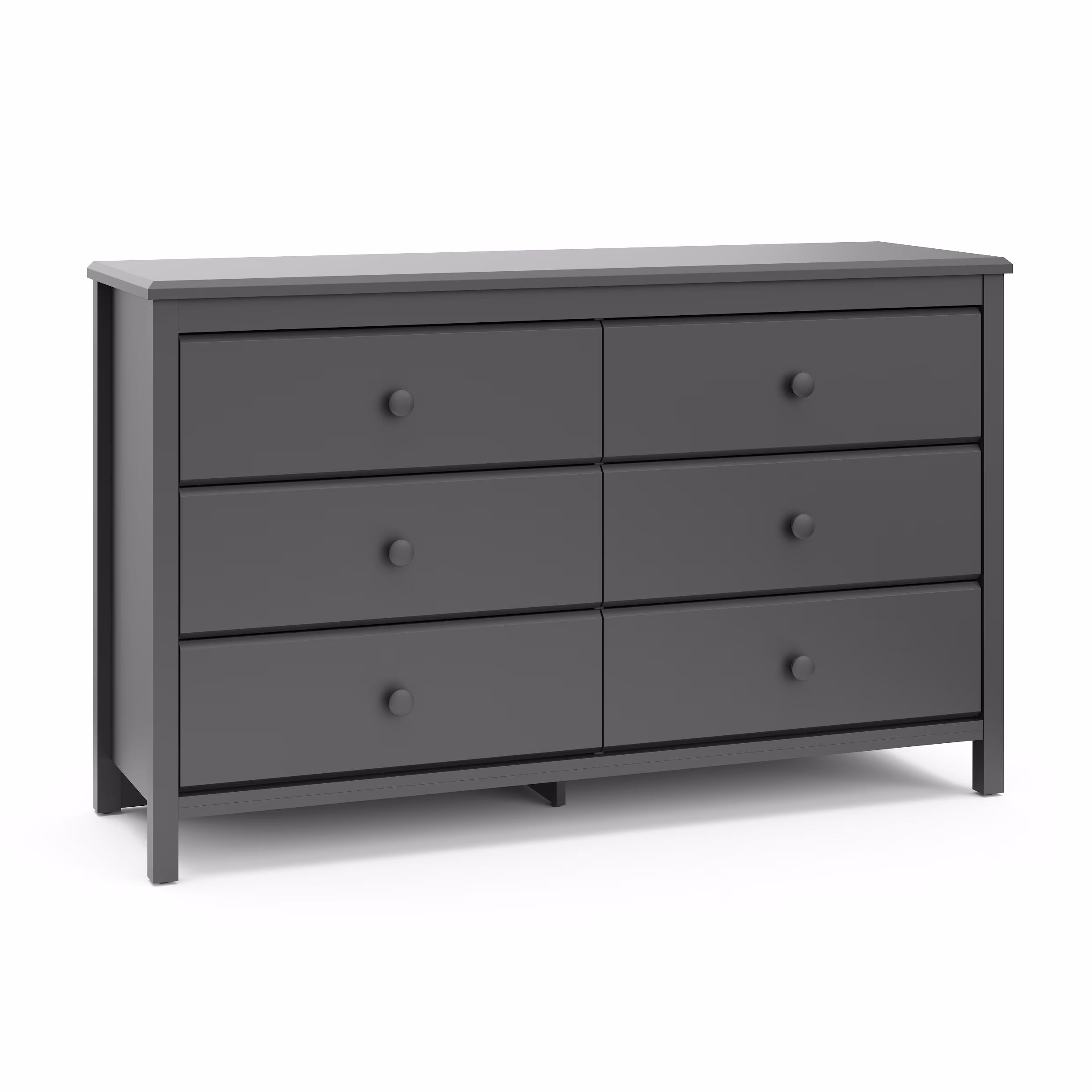 Storkcraft Alpine 6 Drawer Nursery Double Dresser, Olive