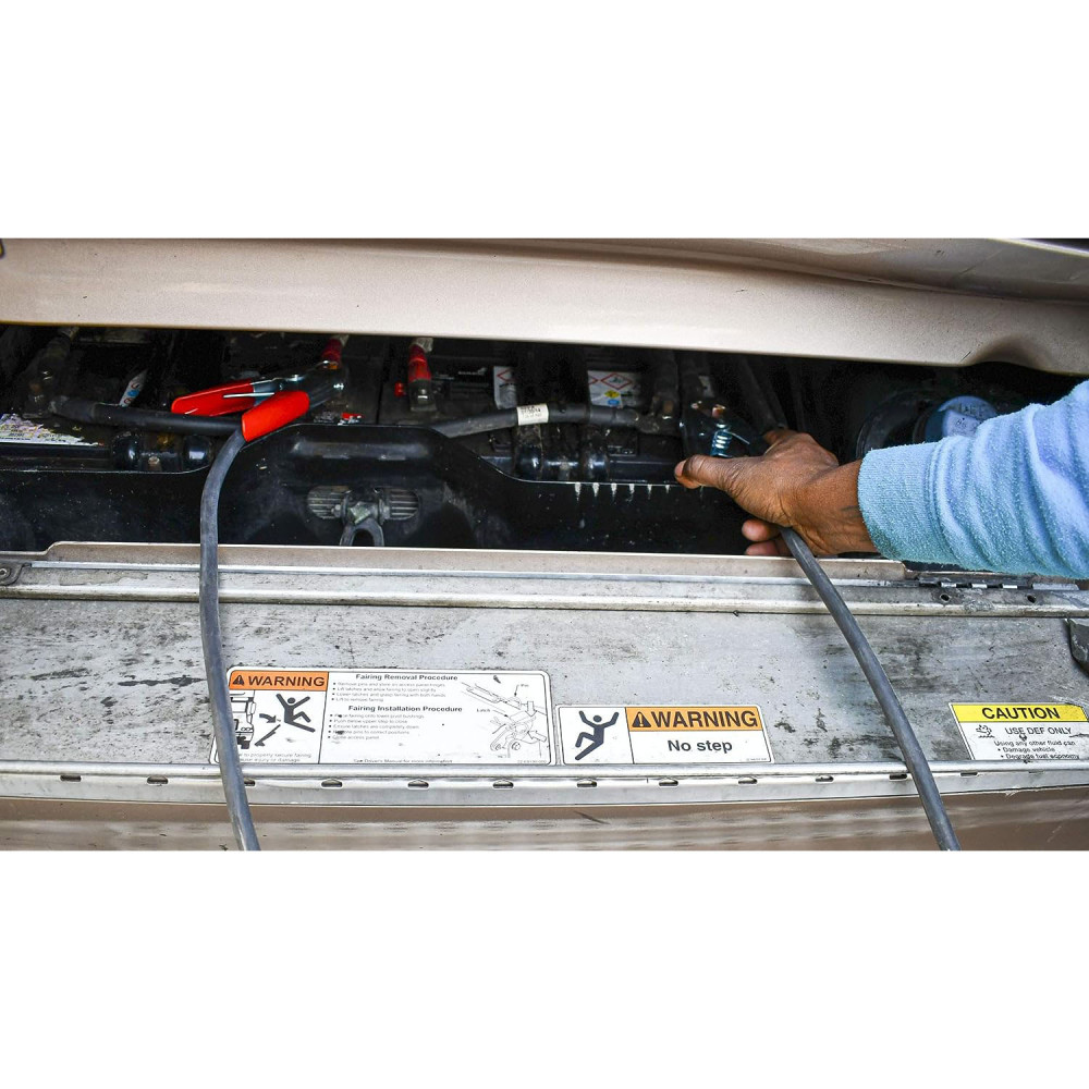 Forney Industries Battery Jumper Cables, Number 4 x 20ft