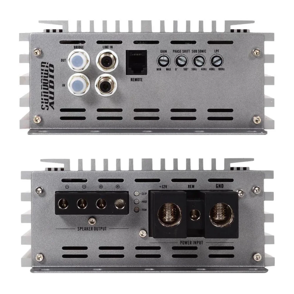 Sundown Audio SAEV4-3000D Monoblock 3000W RMS 1-Ohm Stable Class-D Amplifier