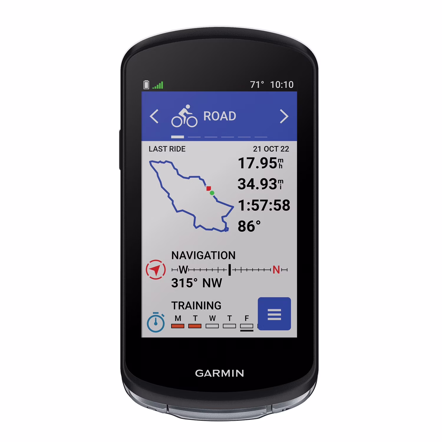 Garmin Edge 1040 Solar GPS Cycling Computer, 010-02503-20