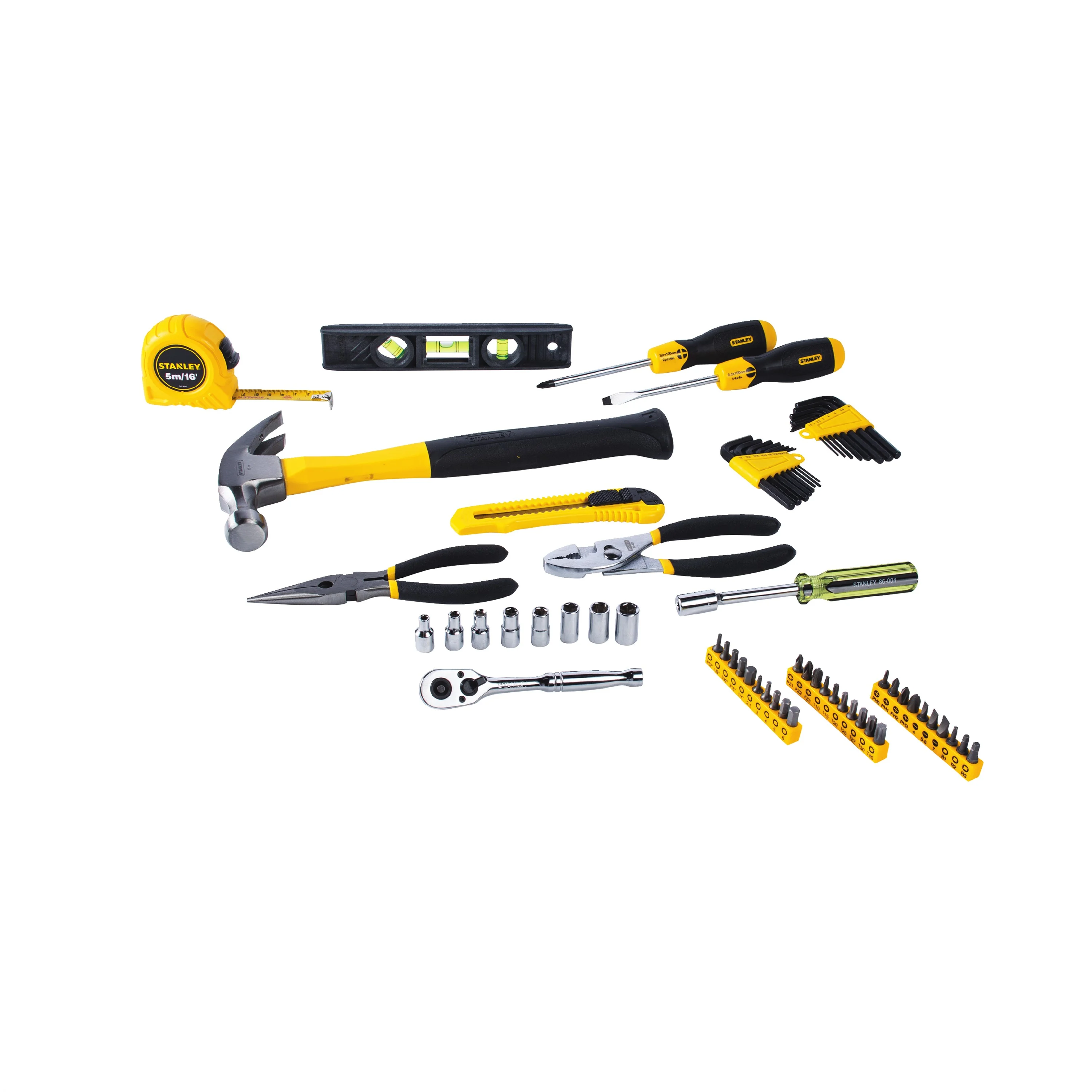 STANLEY 94-248 Homeowner's 65-Piece DIY Tool Kit