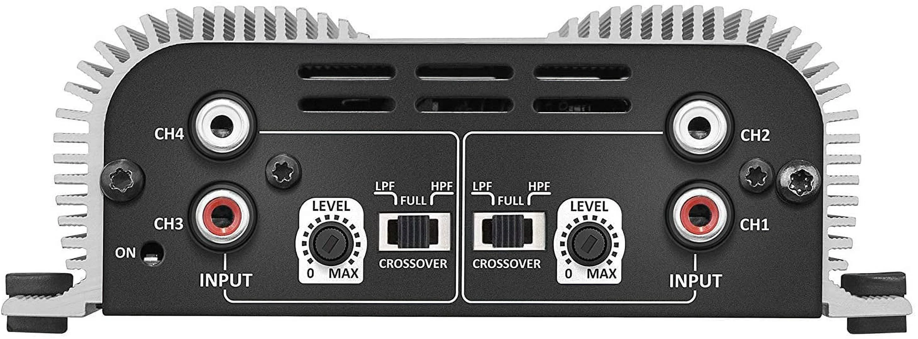 Taramps TS400X4 Full Range 2 Ohm 4 Channel 400W Class D Car Audio Amplifier