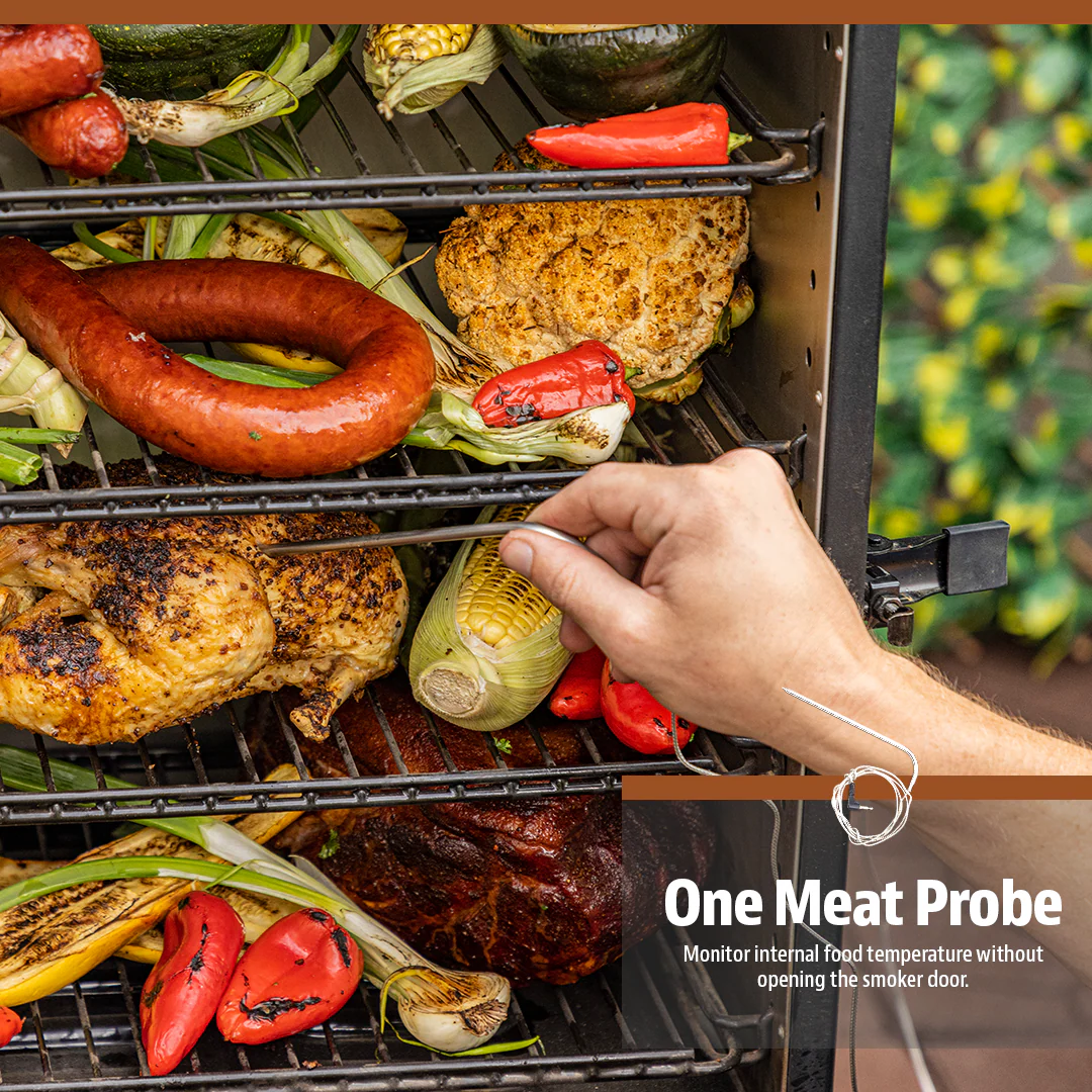 Pit Boss Copperhead 1300 Sq in Vertical Wood Pellet Smoker - Onyx Edition