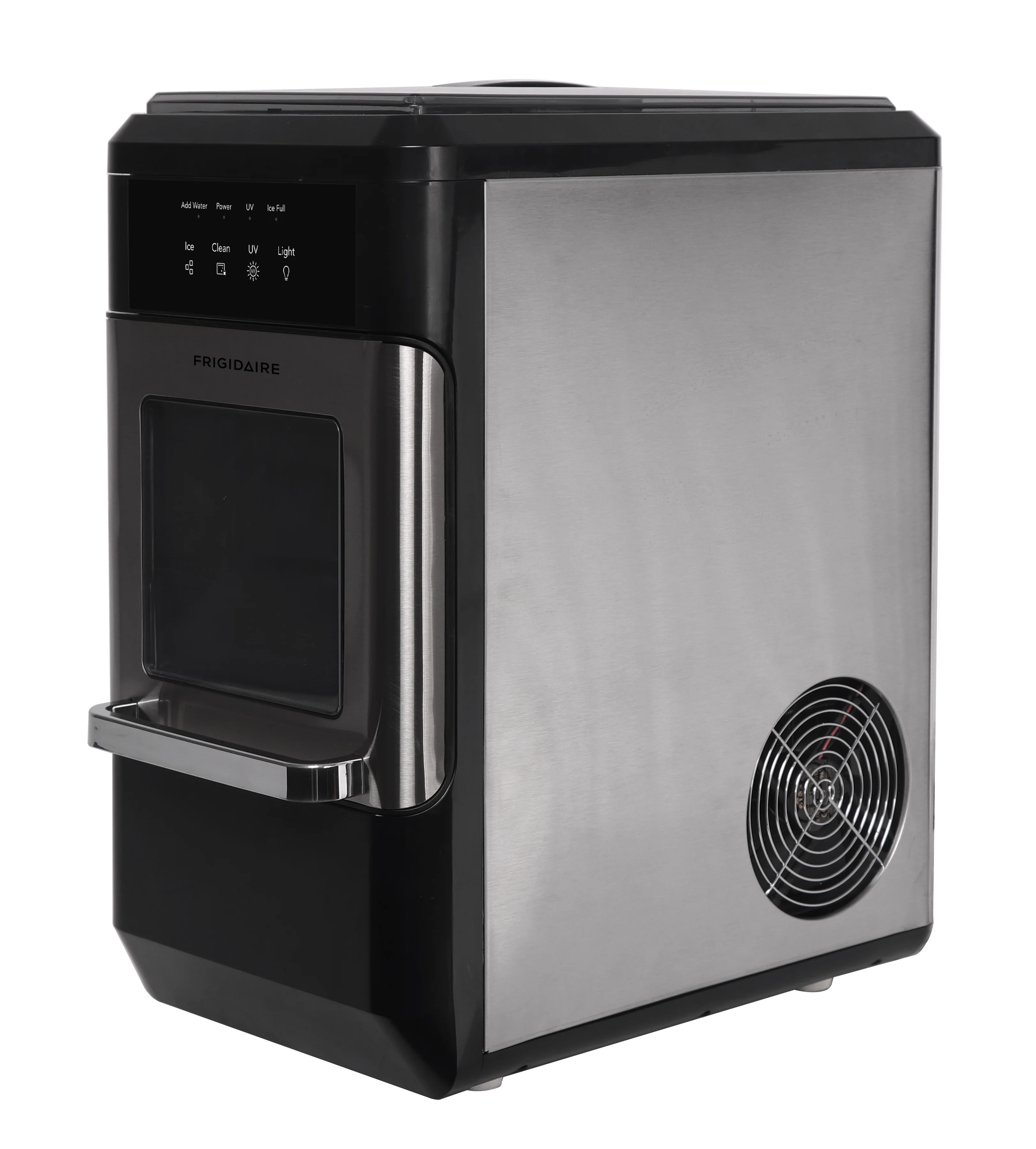 Frigidaire 44 lbs. Crunchy Chewable Nugget Ice Maker EFIC235, Stainless Steel