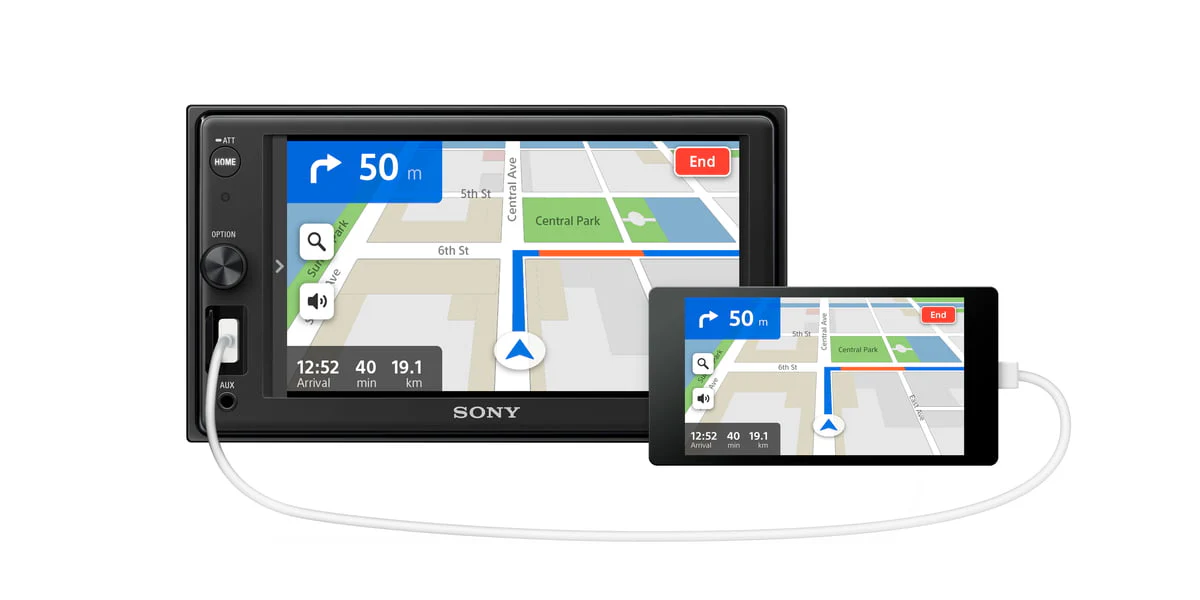 Sony XAV-1500 - Digital receiver - 6.2