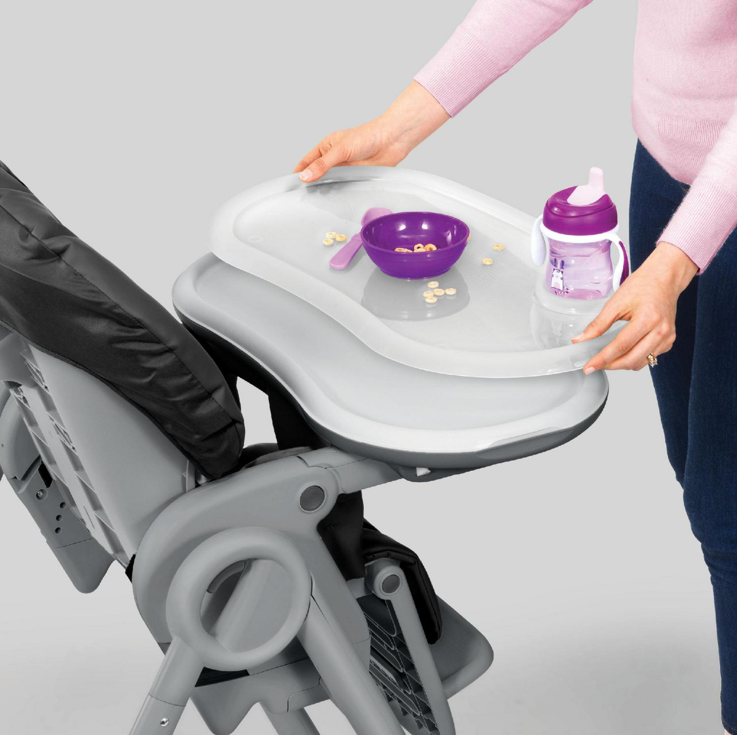 Chicco Polly2Start High Chair - Pebble (Beige). New