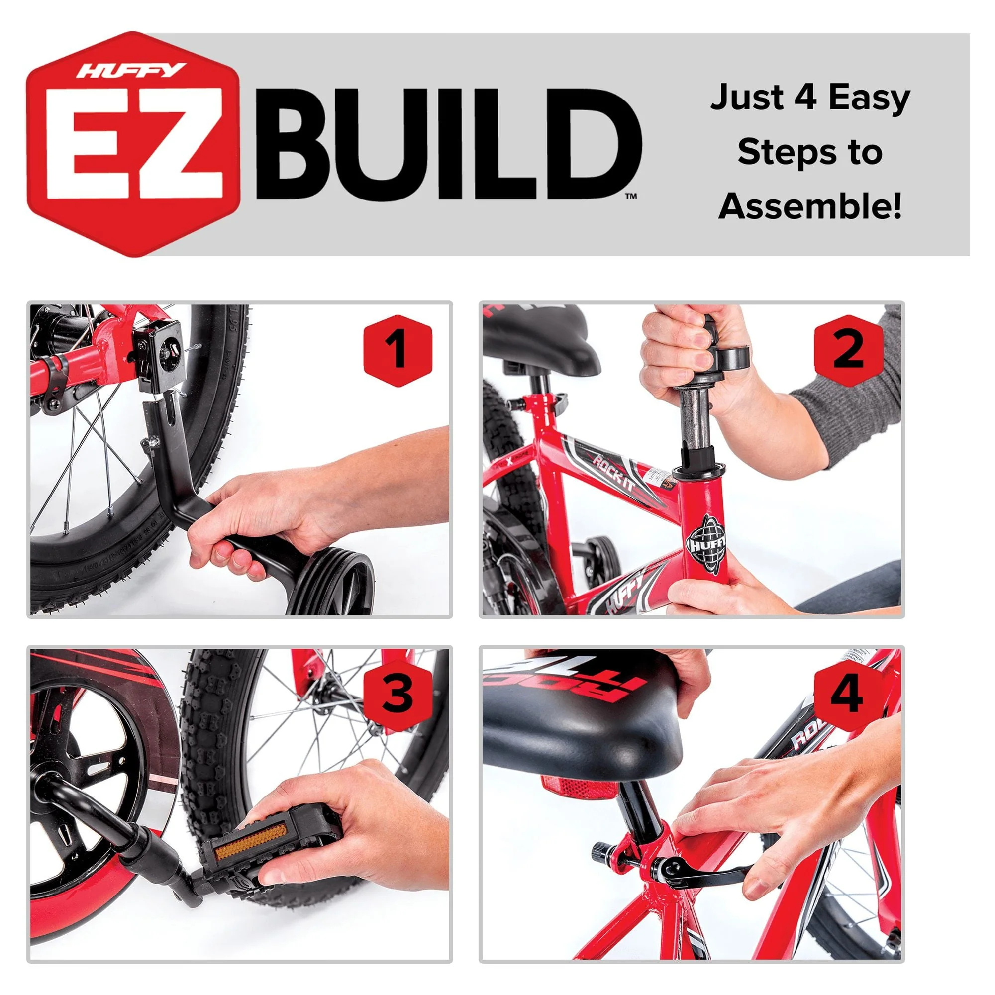 Disney Frozen 12 in. Bike with Doll Carrier Sleigh for Girl's, Ages 2+ Years, White and Purple by Huffy