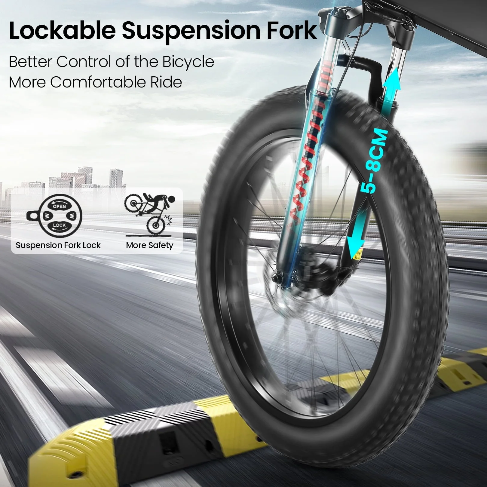 Funcid Electric Bike, 26