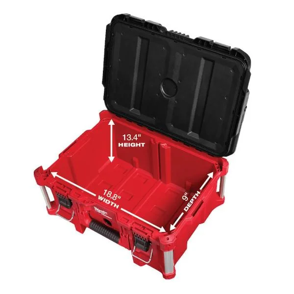 Milwaukee 48-22-8425 100-Pound Capacity Polymer Packout Large Tool Box