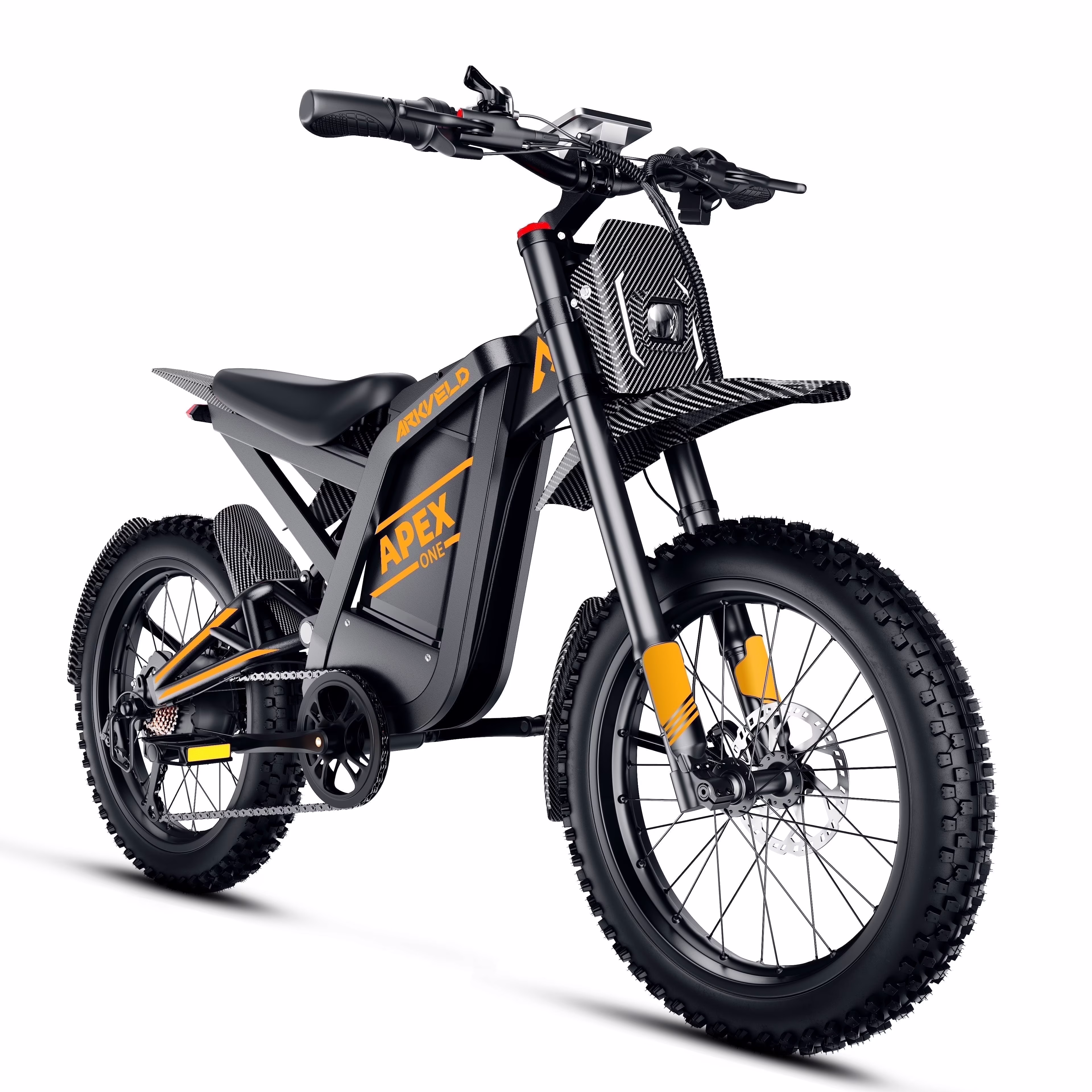 Arkveld Electric Bike for Adults, Peak-3000W, Max 40MPH and 80Miles Electric Motorcycle,25