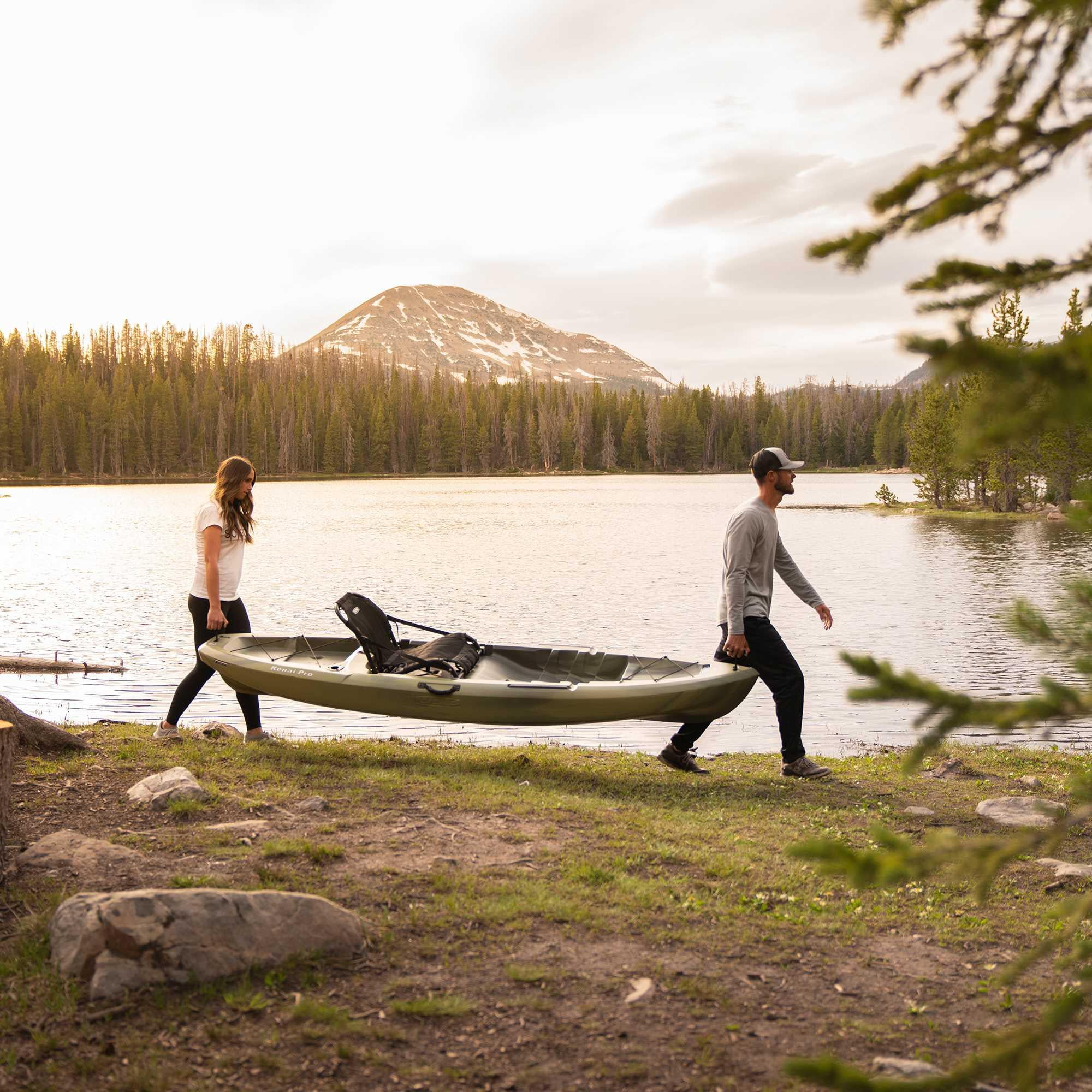 Lifetime Kenai Pro Angler 100 Kayak Moss Fusion - 91149