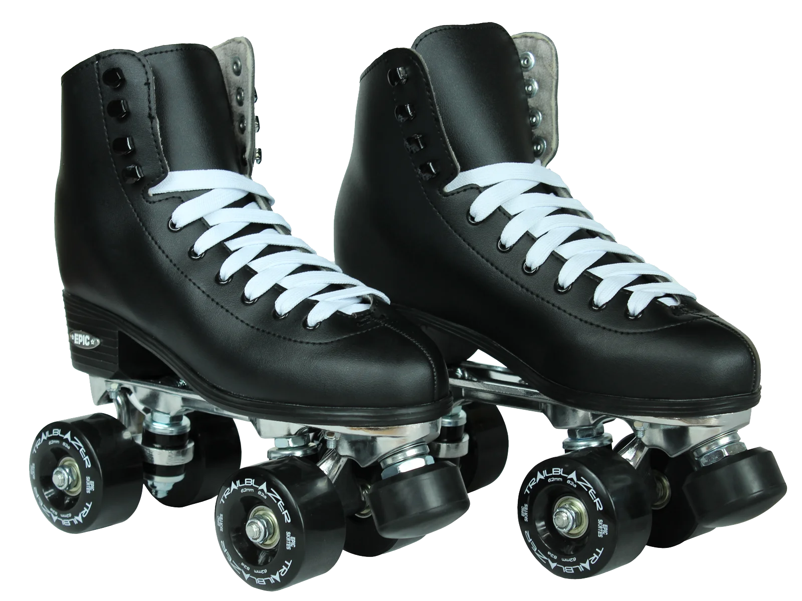 Epic Classic Black Quad Roller Skates