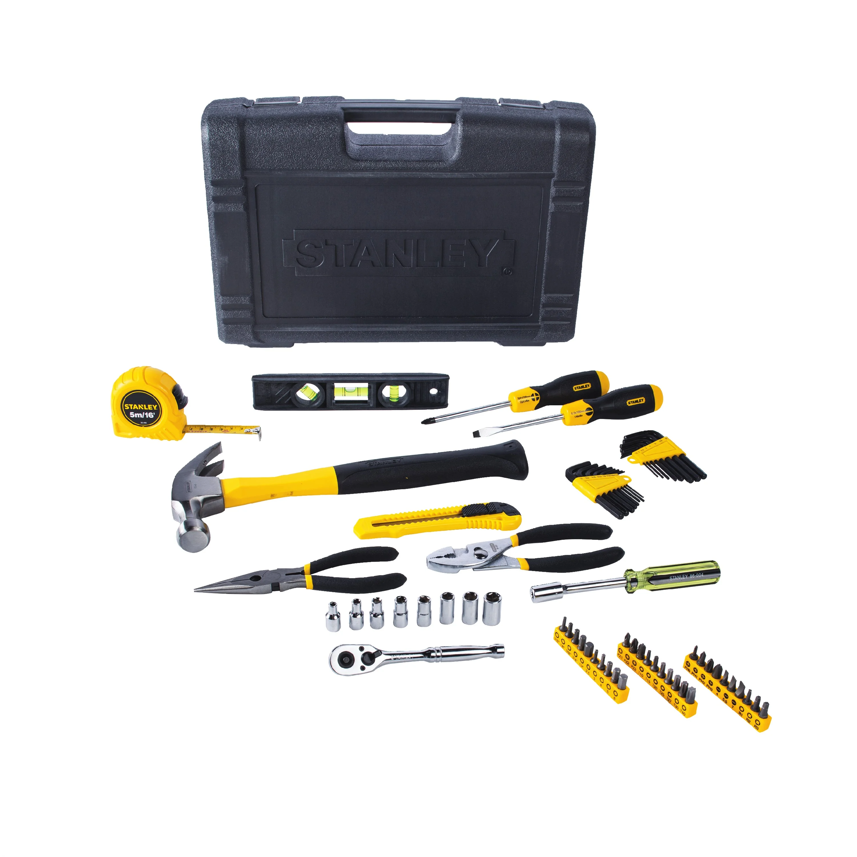 STANLEY 94-248 Homeowner's 65-Piece DIY Tool Kit