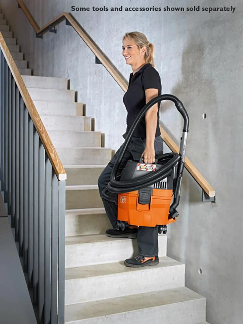 Fein Dust Extractor,5.8 gal.,Plastic,151 cfm TURBO I