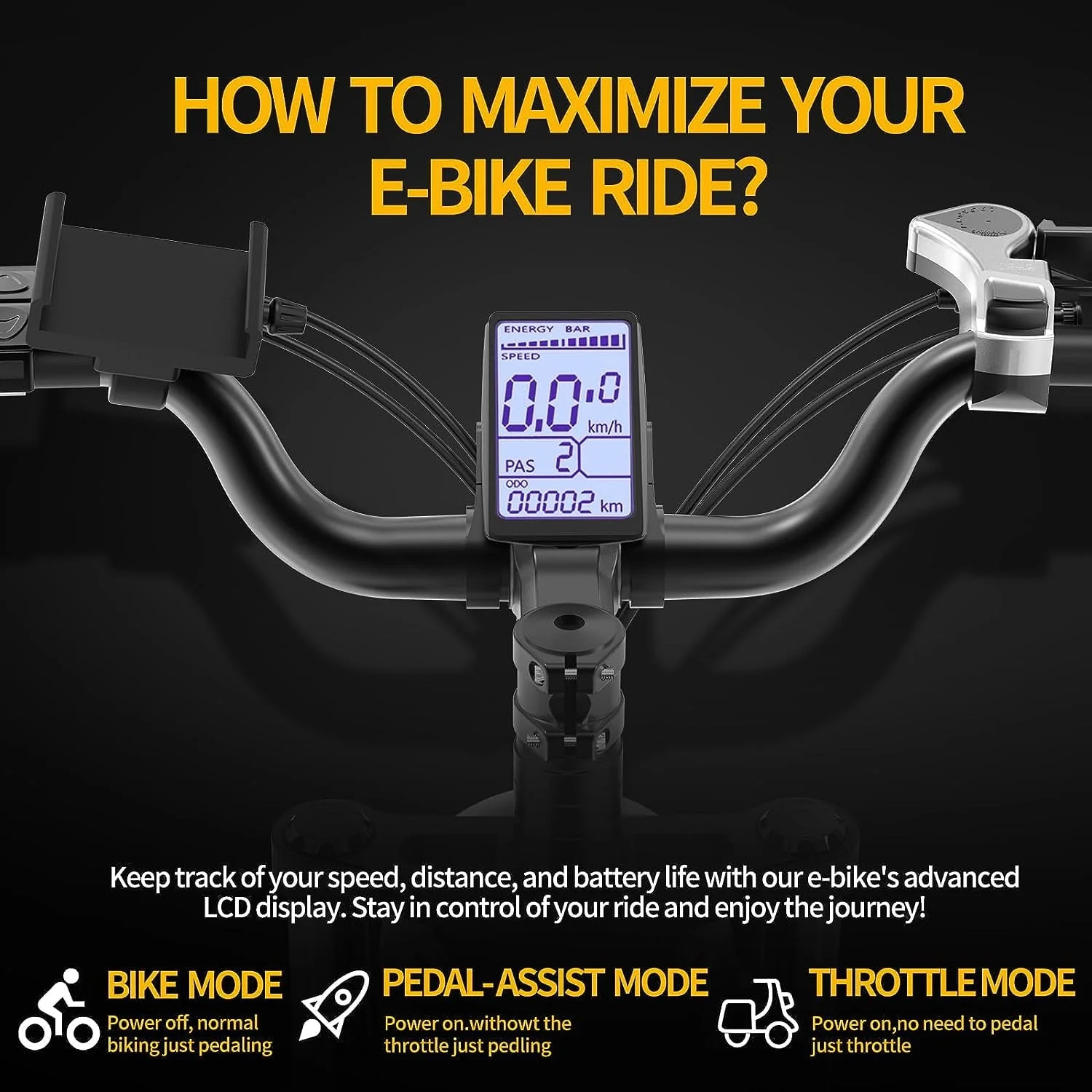 Electric Bike for Adults Ridstar, 20