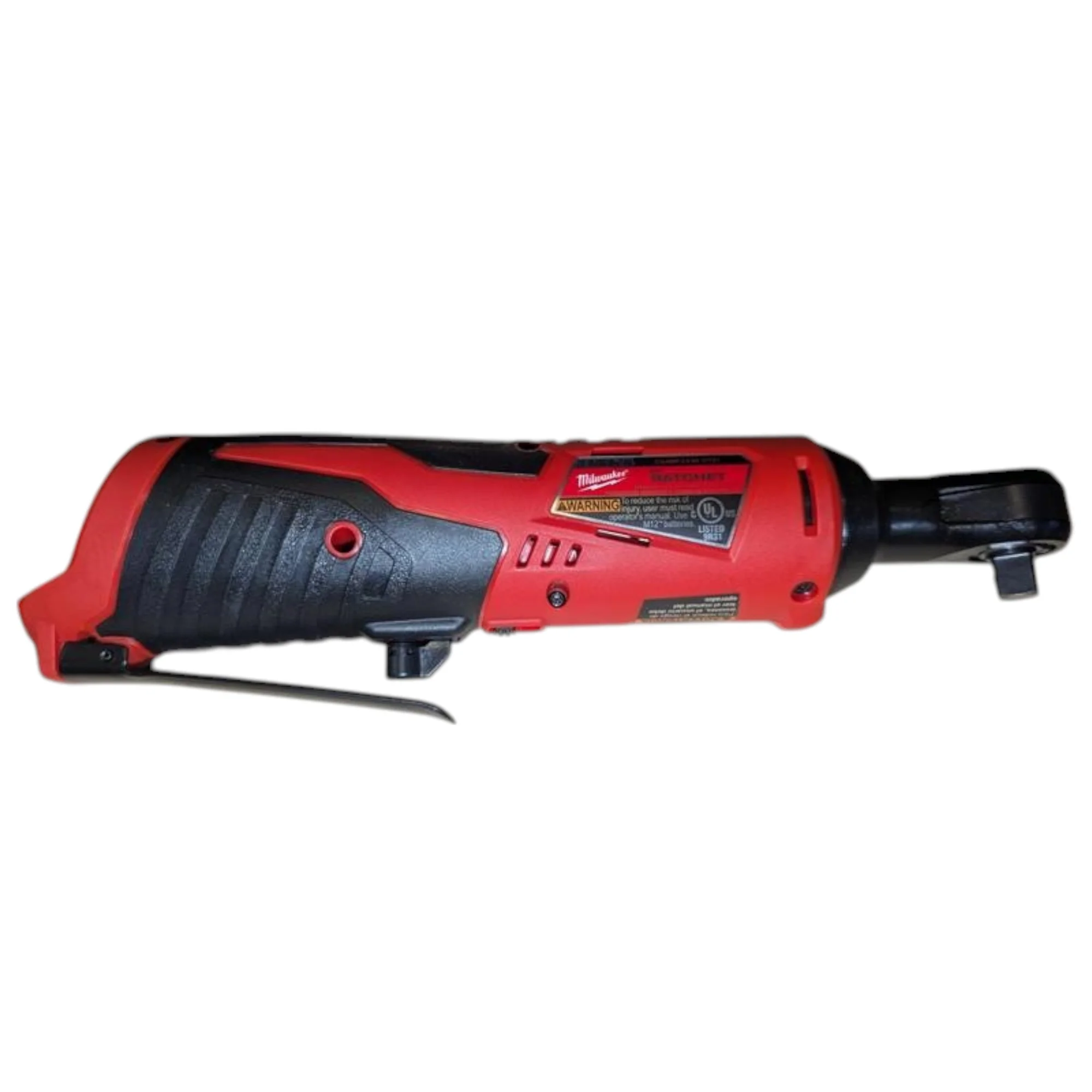 Milwaukee M12 12V Cordless 3/8 in. Ratchet Tool Kit �C Includes REDLITHIUM Battery, Charger & Case - Model 2457-21