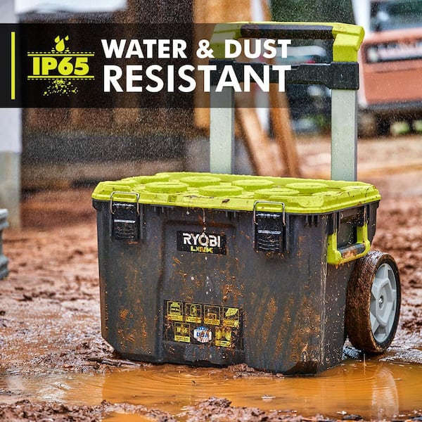 ONE+ 18V Cordless 6-Tool Combo Kit with 1.5 Ah Battery, 4.0 Ah Battery, Charger, and LINK Rolling Tool Box