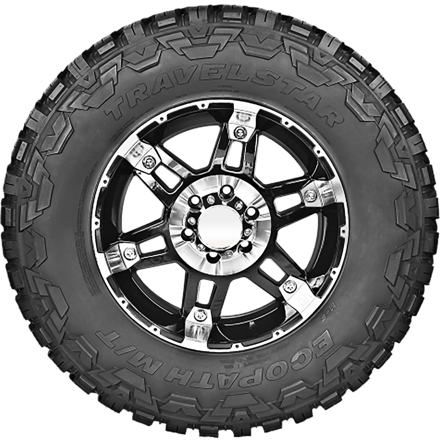 Travelstar Ecopath M/T 265/75R16 123/120Q E 10 Ply mud Light Truck Tire